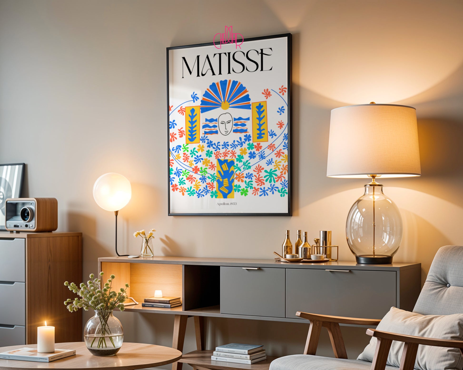 Matisse – Apollon (1953) | Plakat Galeryjny Cut-Out
