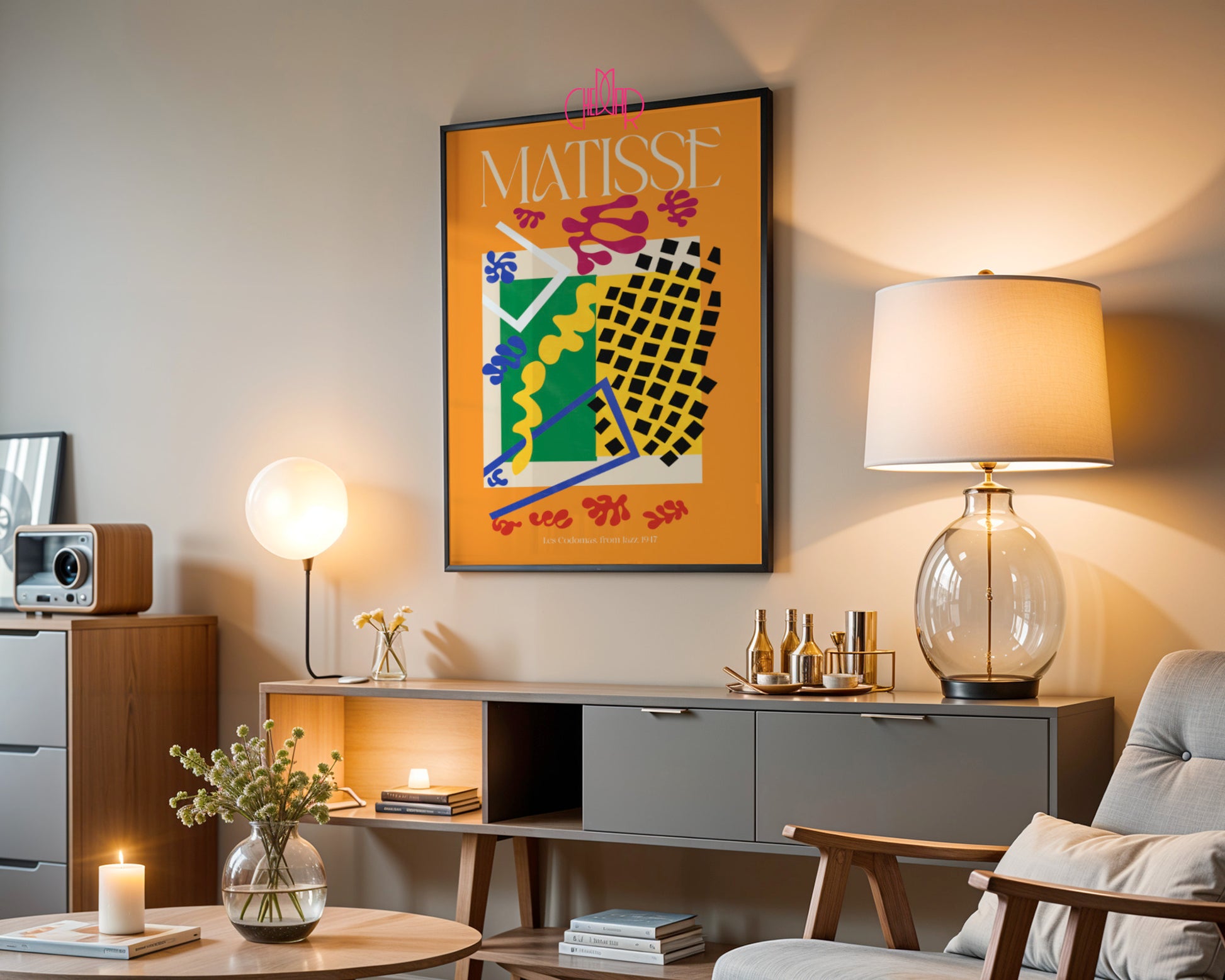 Matisse – Les Codomas (z cyklu Jazz) 1947 | Plakat Galeryjny Fauve