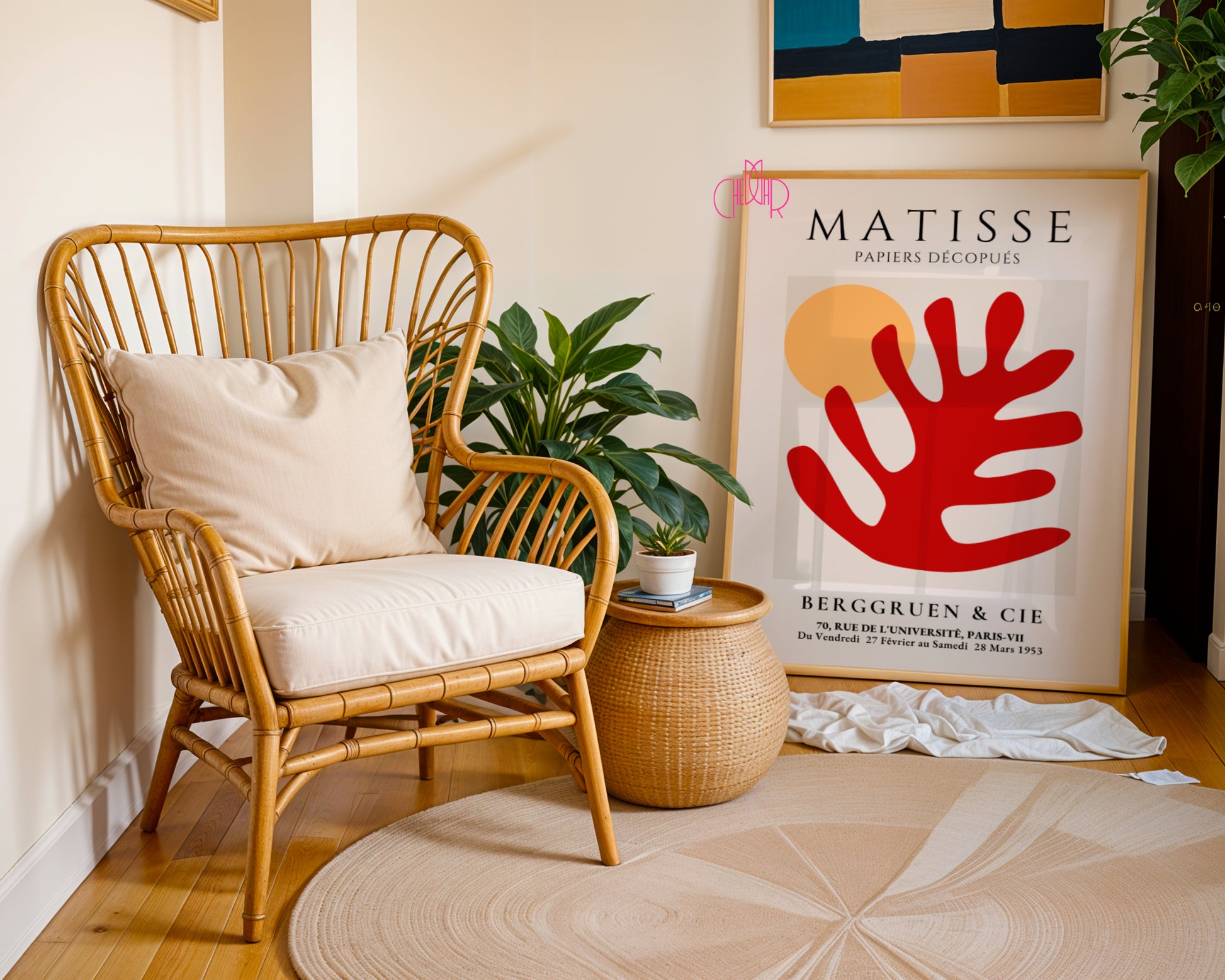 Henri Matisse: Berggruen & Cie Exhibition Poster