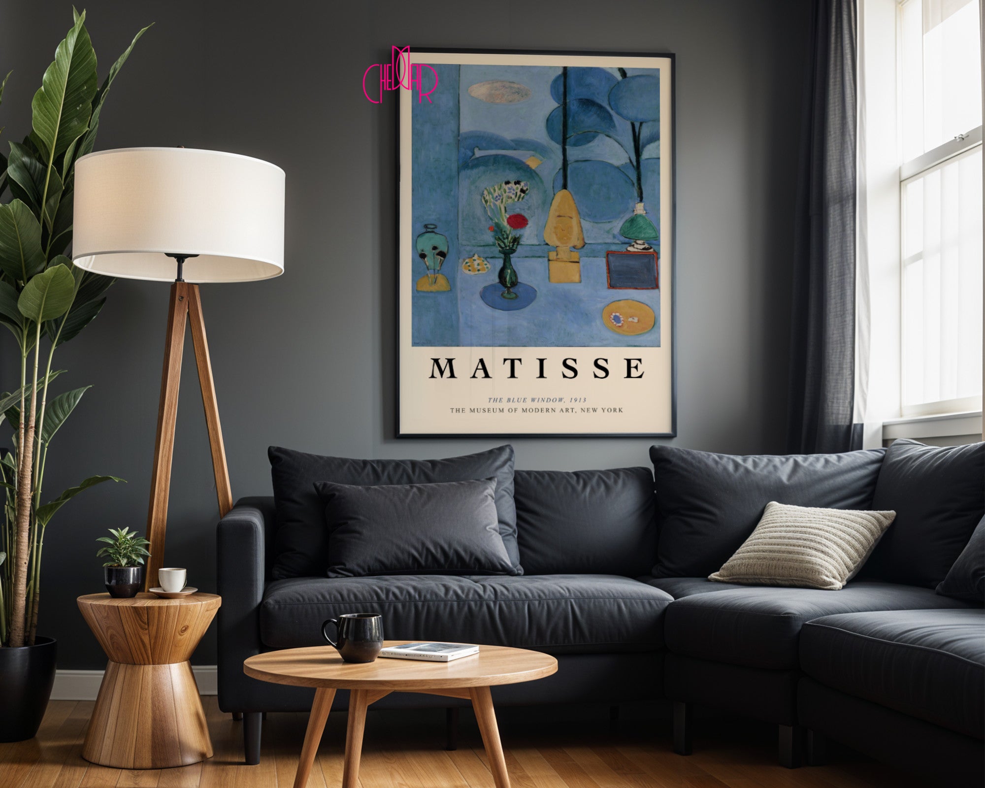 Henri Matisse – The Blue Window: Morning Serenity