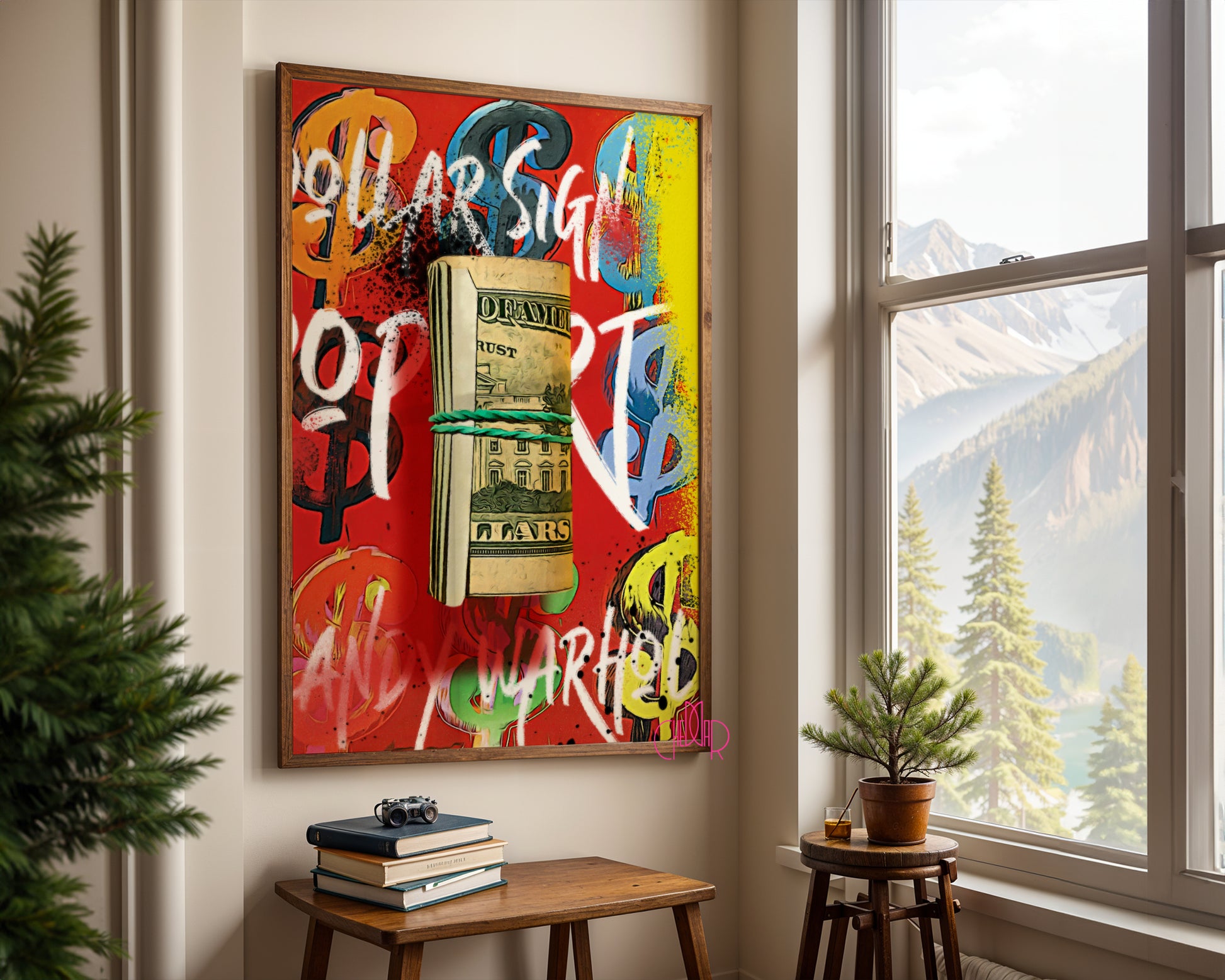 Andy Warhol – Dollar Sign Pop Art