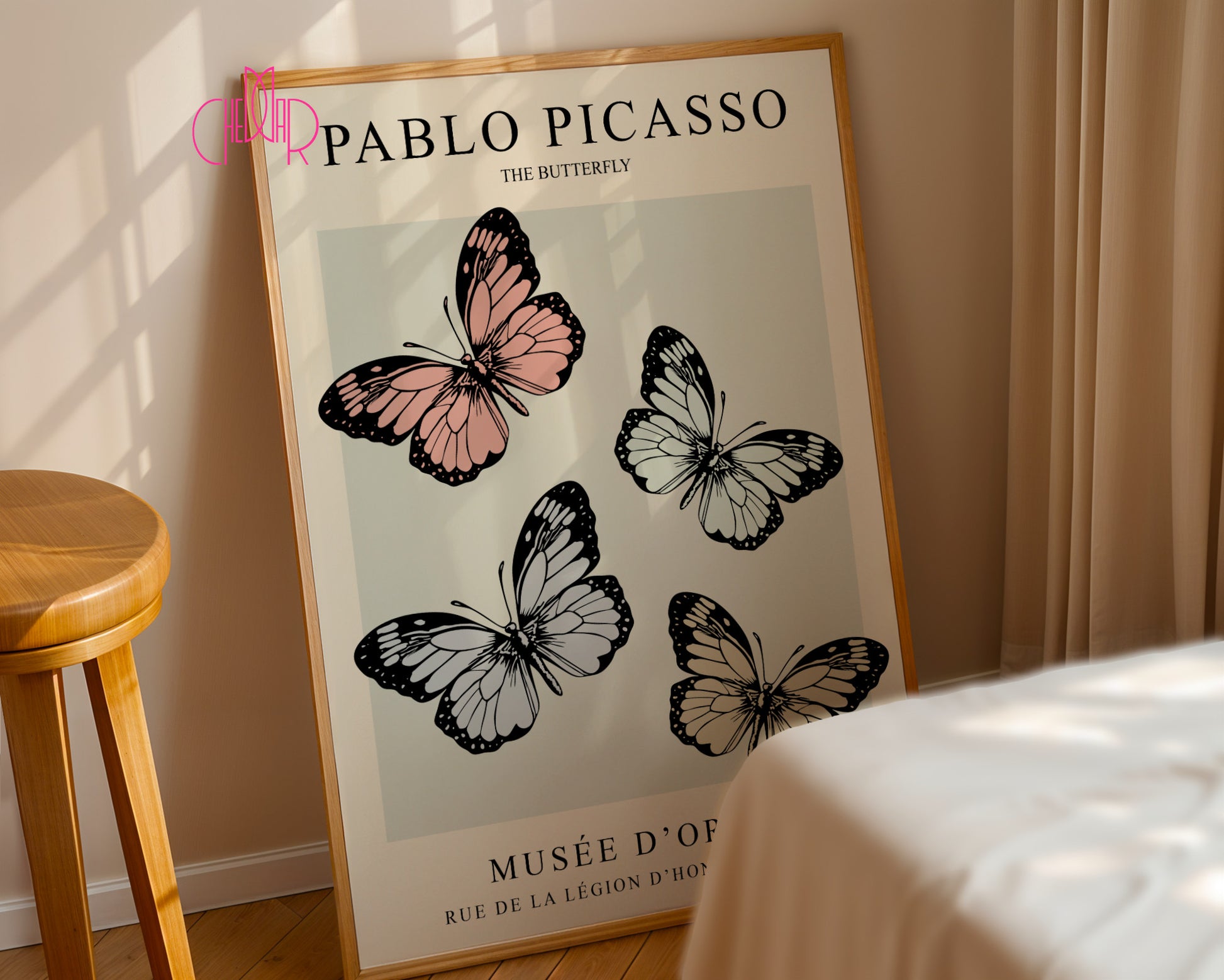 Pablo Picasso – The Butterfly Musée d’Orsay Exhibition Poster