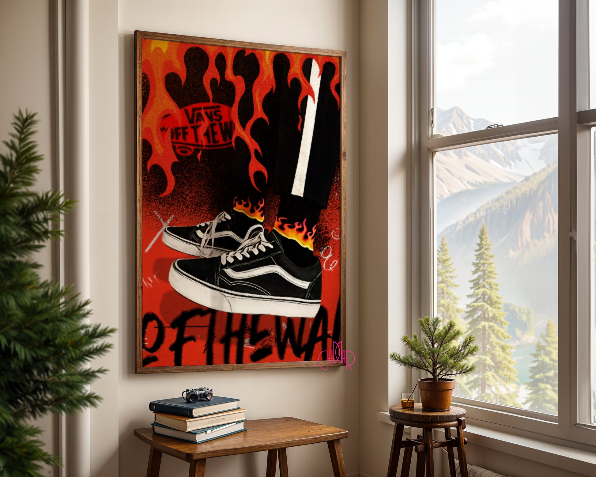 Flame On: Estetyka Off The Wall