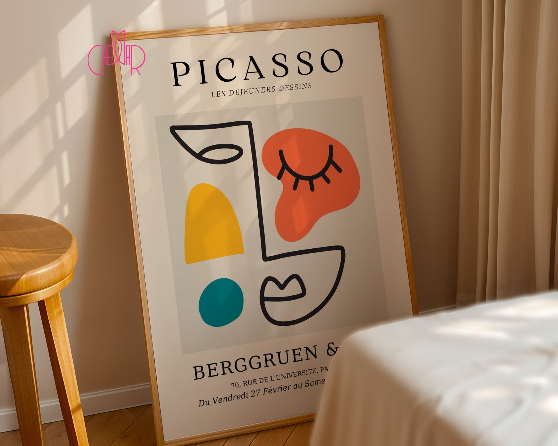 Pablo Picasso – Berggruen & Cie Geometric Muse Sketch