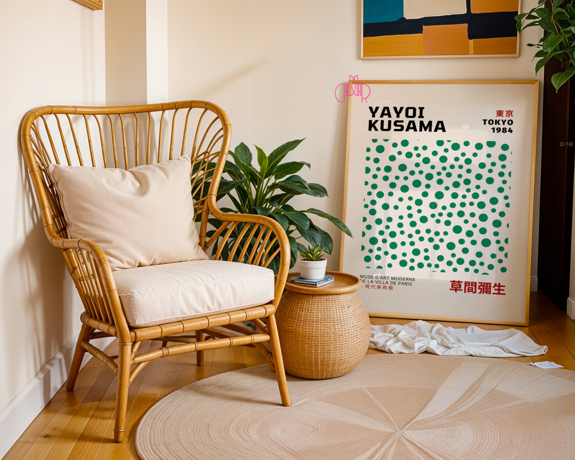 Yayoi Kusama – Green Infinity Dots: Energia i Rytm Natury