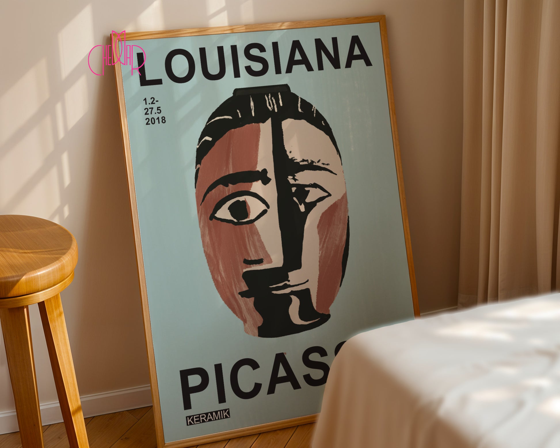 Pablo Picasso – Louisiana Keramik Exhibition Poster