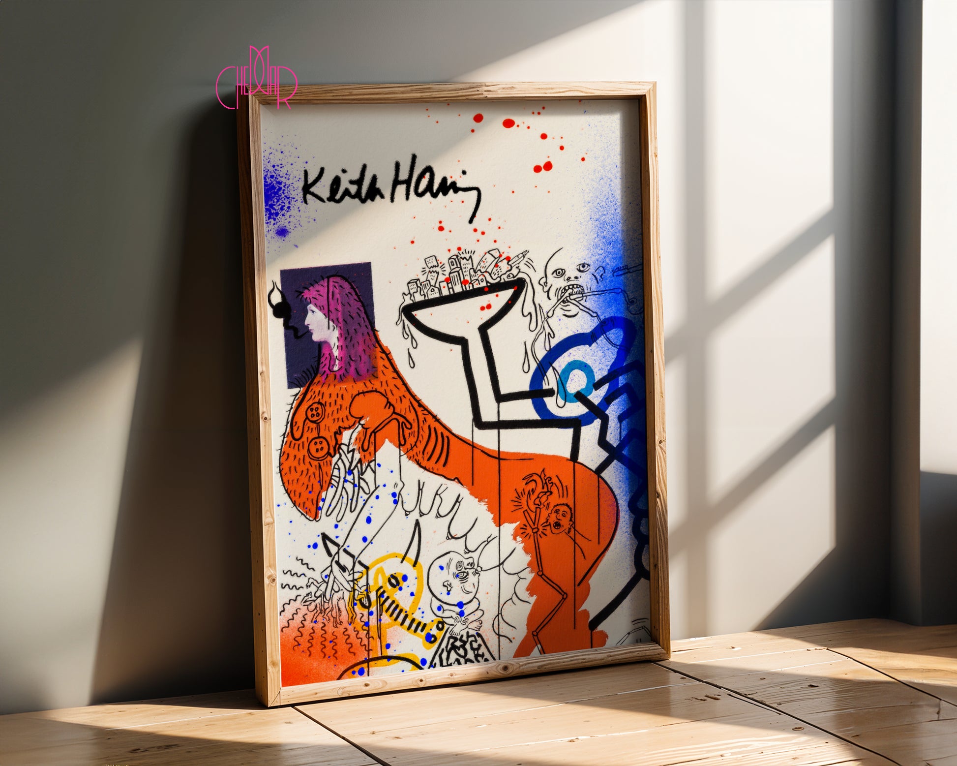 Keith Haring – The Urban Cocktail Poster