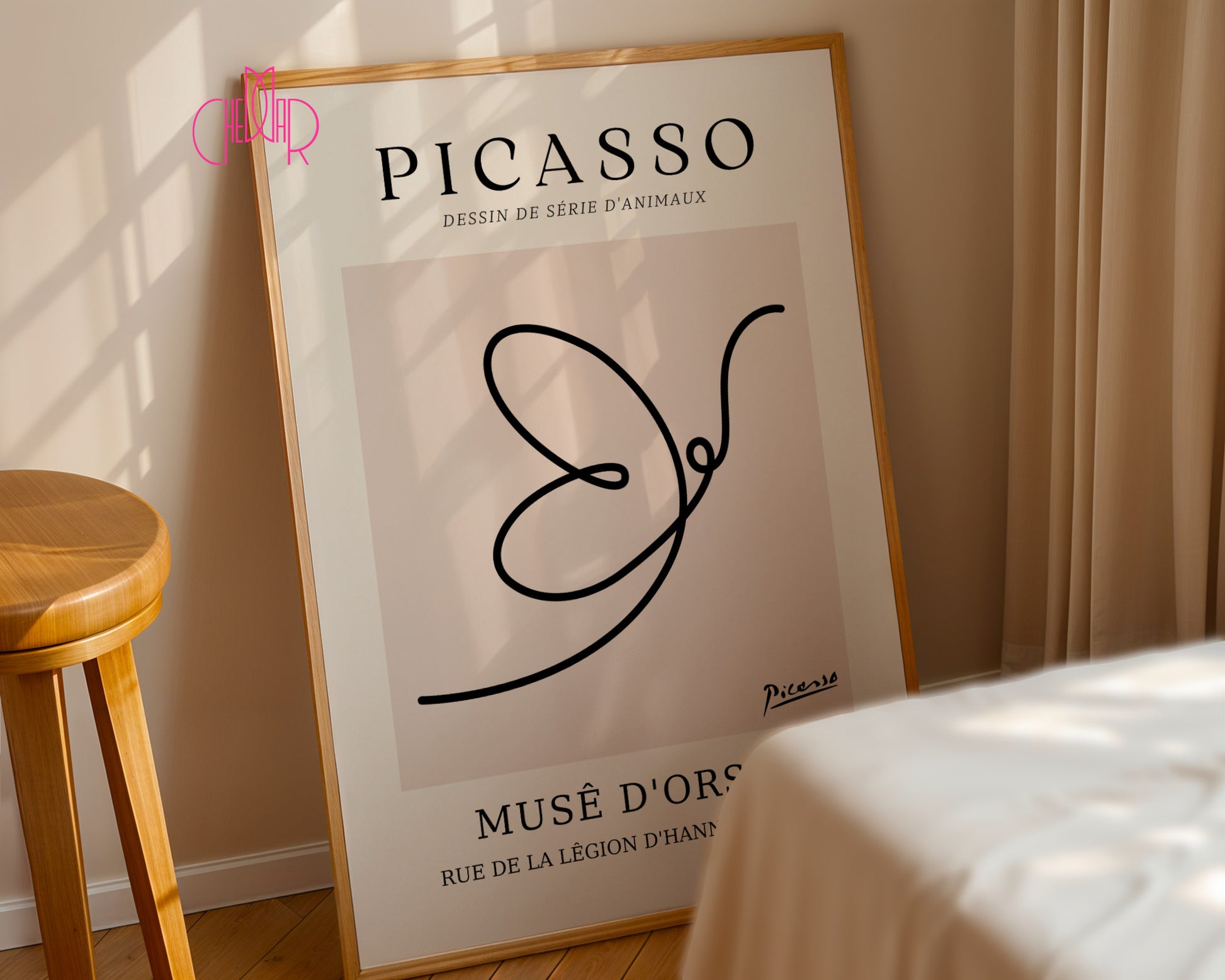 Pablo Picasso – Le Papillon: Minimalistyczna Elegancja Linii