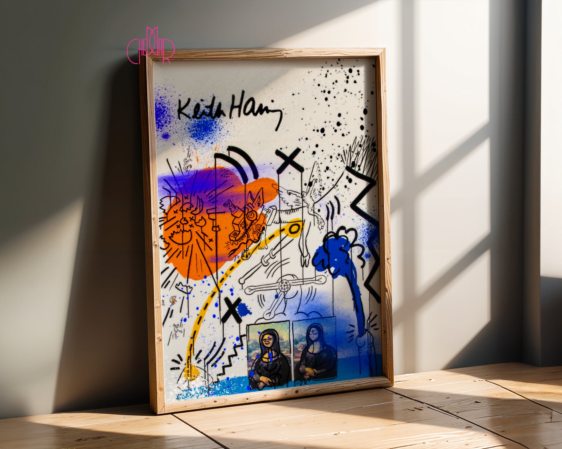 Keith Haring – The Street Mona Lisa