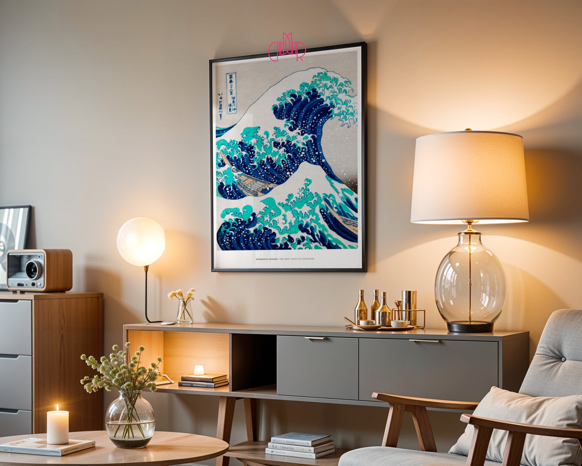 Wielka Fala w Kanagawie – Katsushika Hokusai