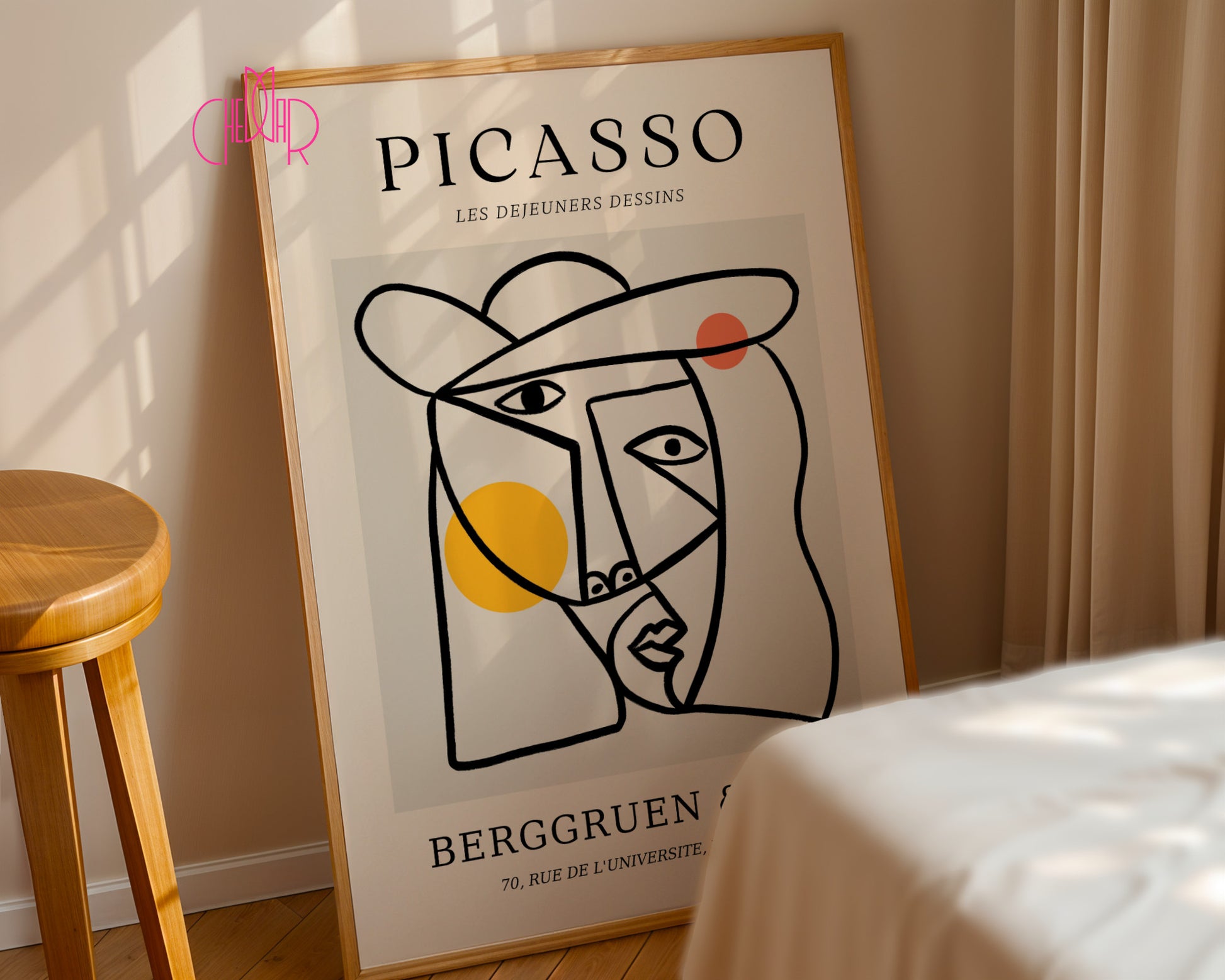 Pablo Picasso – Berggruen & Cie Abstract Cubist Face