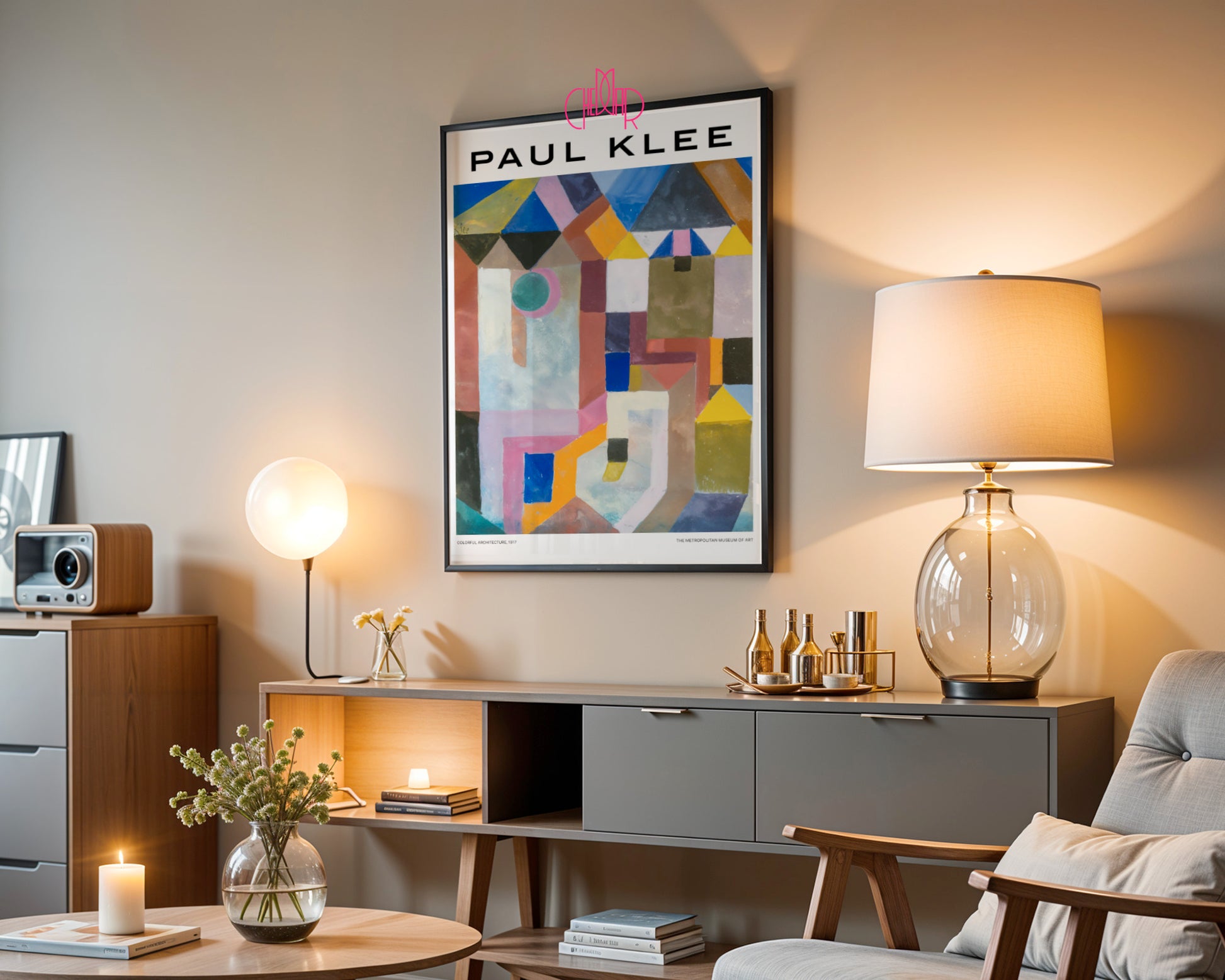 Paul Klee – Colorful Architecture (1917): Geometryczna Symfonia