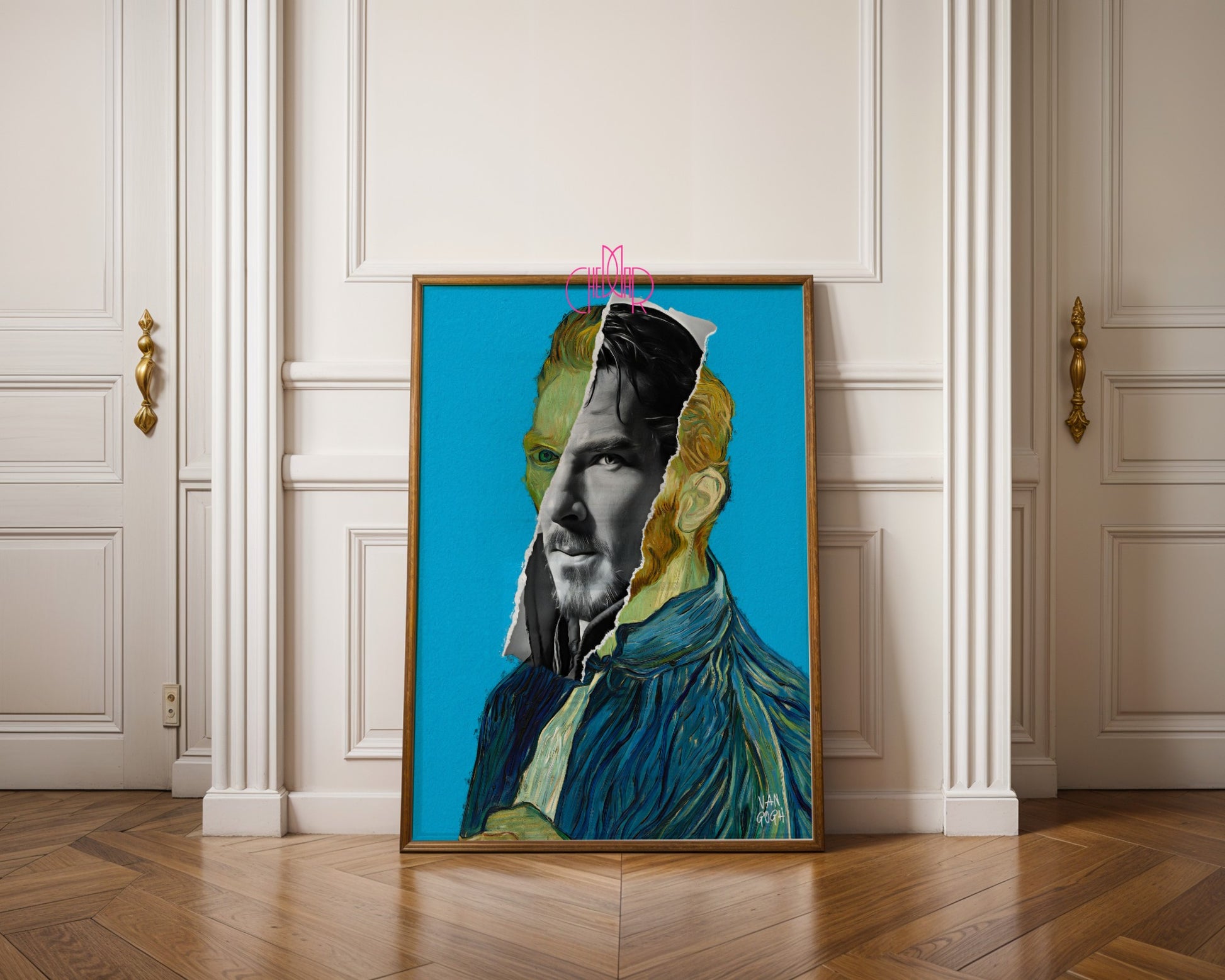 Plakat "Autoportret Vincent van Gogh" sztuka współczesna, awangardowa