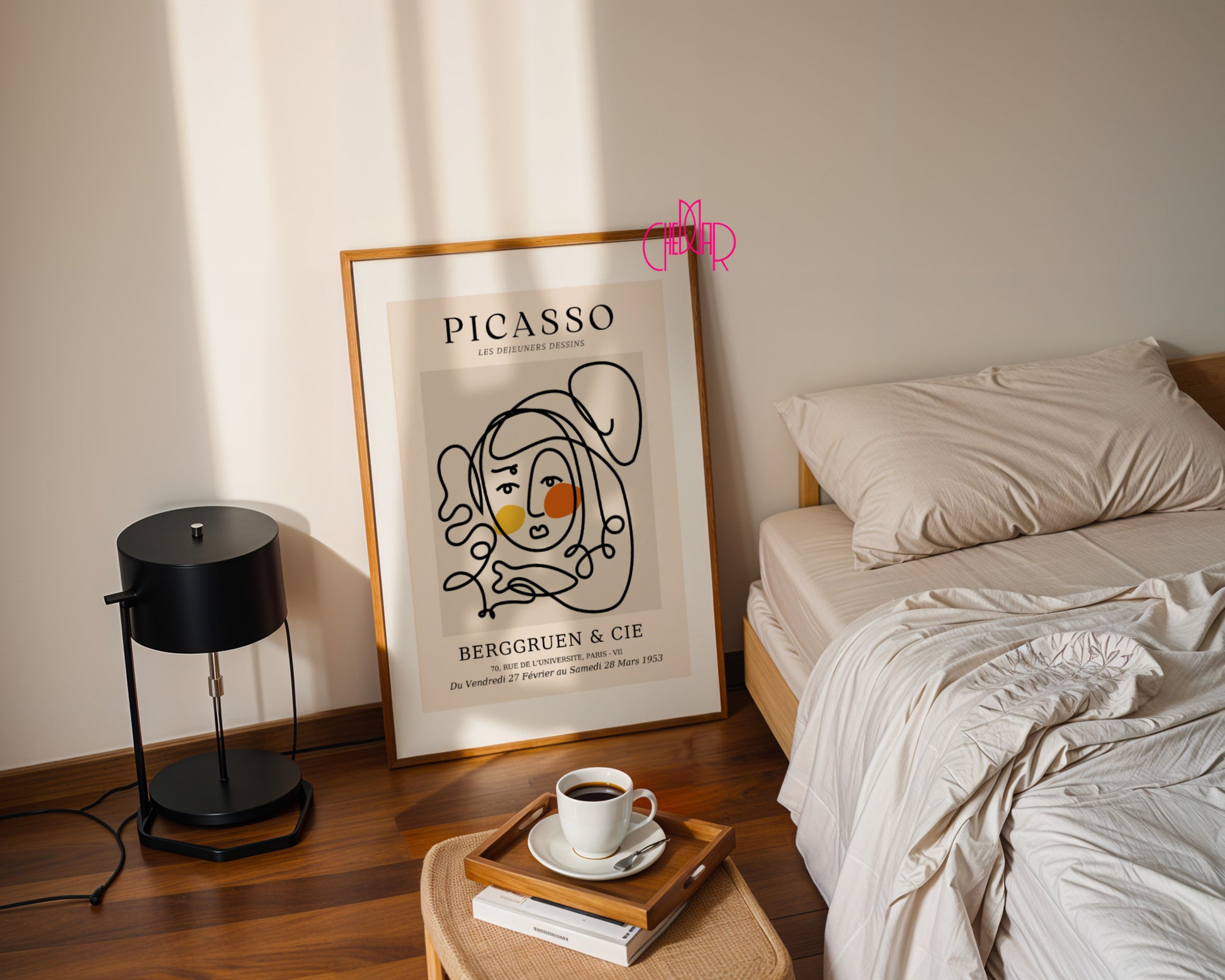 Pablo Picasso – Berggruen & Cie Abstract Portrait Sketch