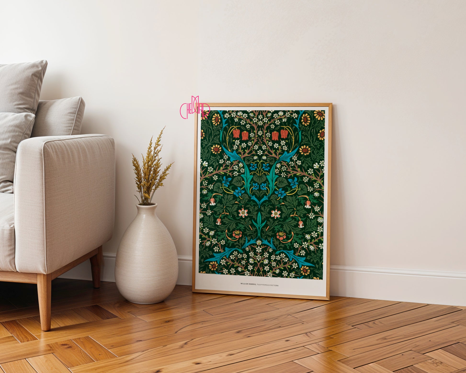 Klasyka Arts & Crafts – Wzór Tulip (William Morris, 1875