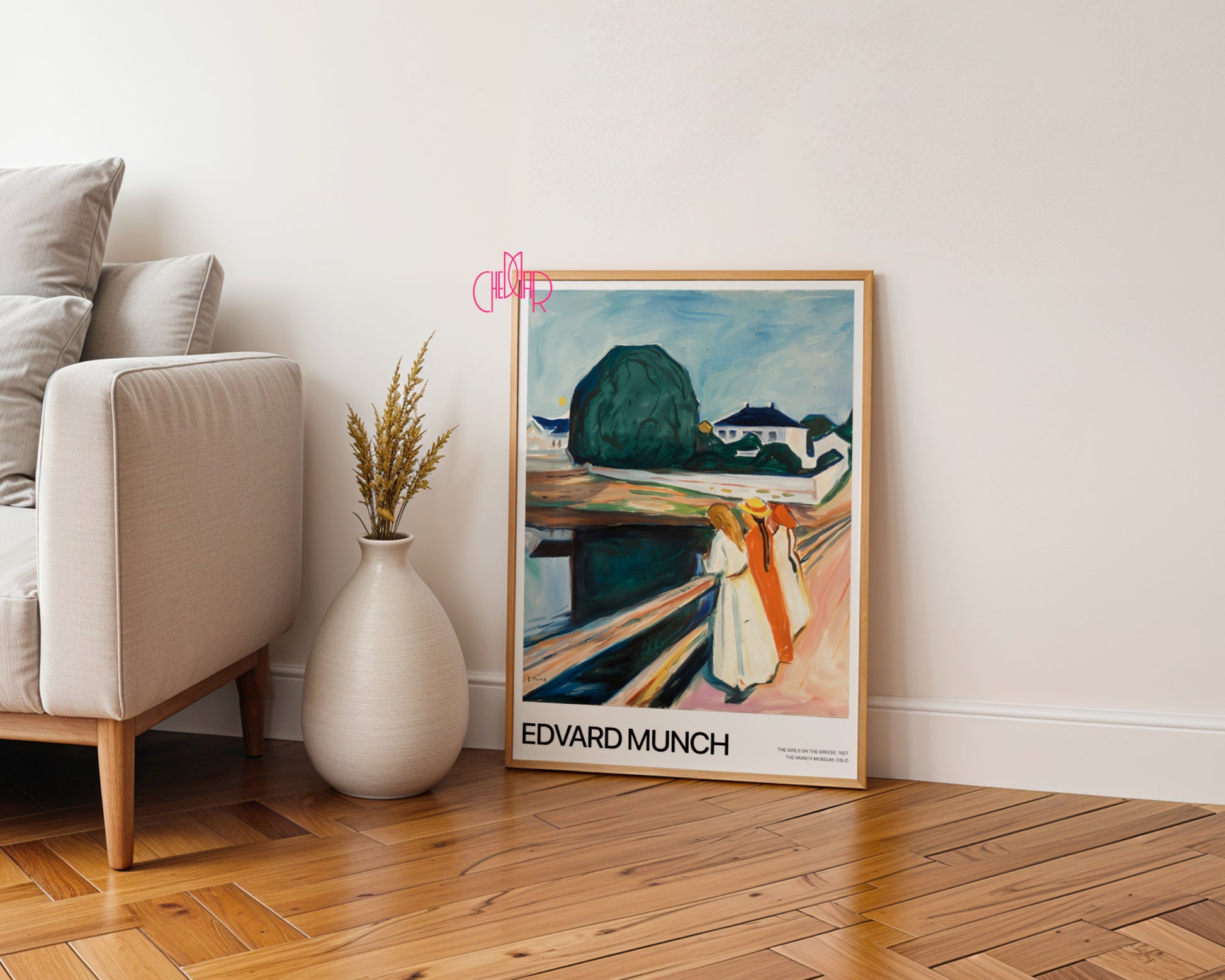 Edvard Munch – The Girls on the Bridge (1927): Harmonia Koloru i Ekspresji