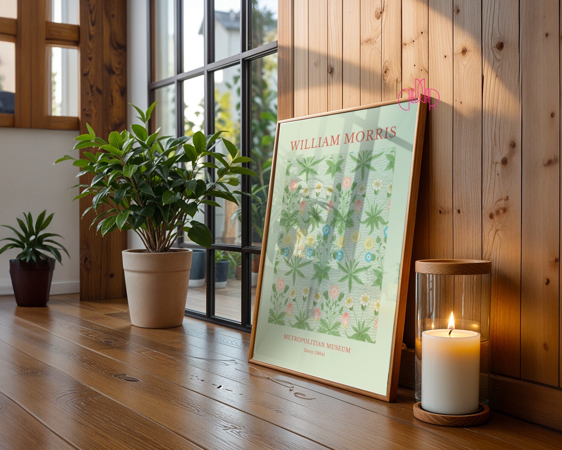 Plakat William Morris – Metropolitan Museum, Daisy, 1864