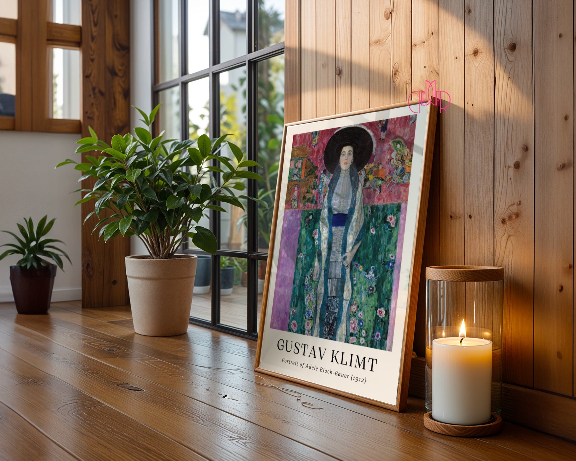Plakat Gustaw Klimt Portrait of Adele Bloch-Bauer, sztuka współczesna