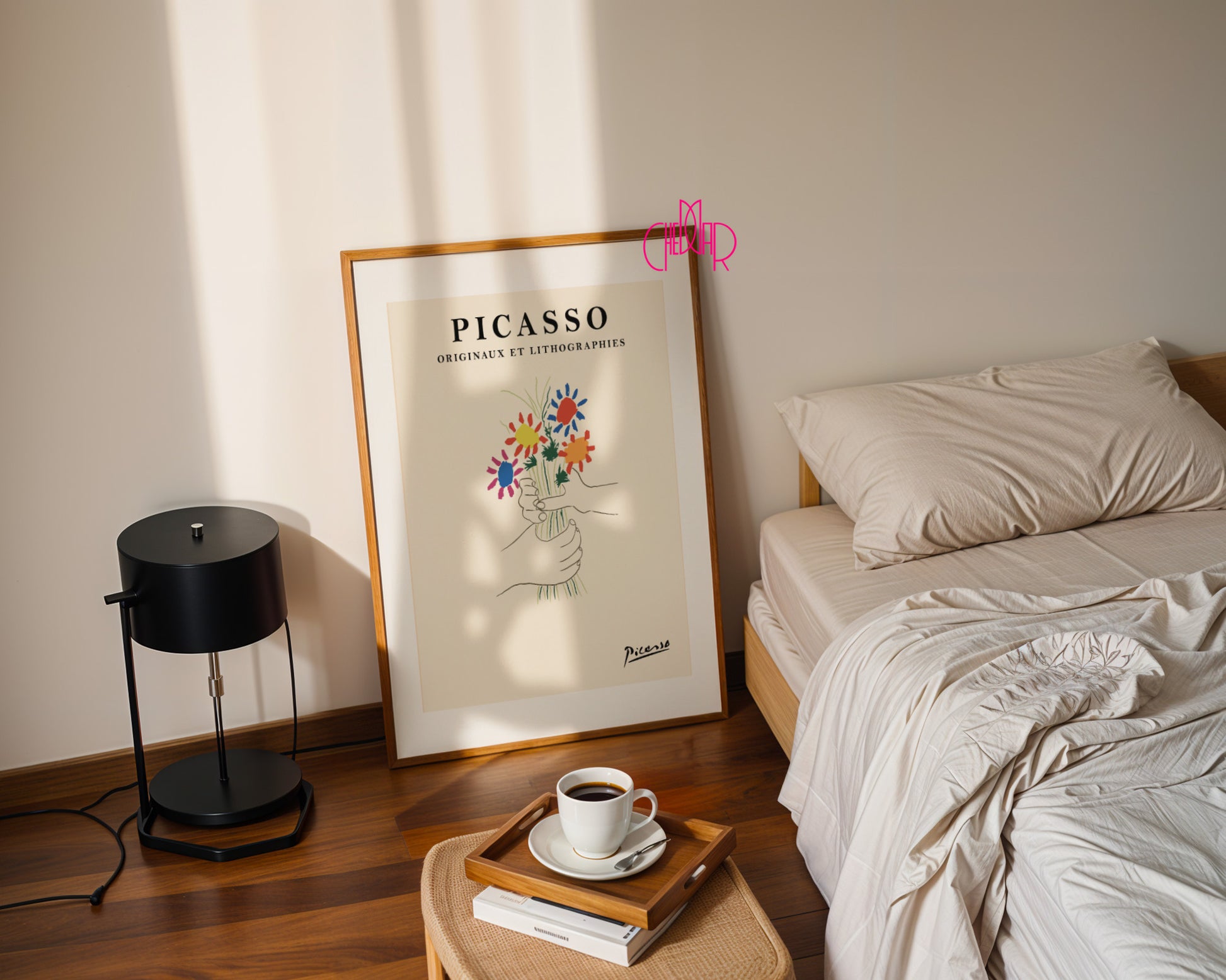 Pablo Picasso – Bouquet of Peace Exhibition Poster