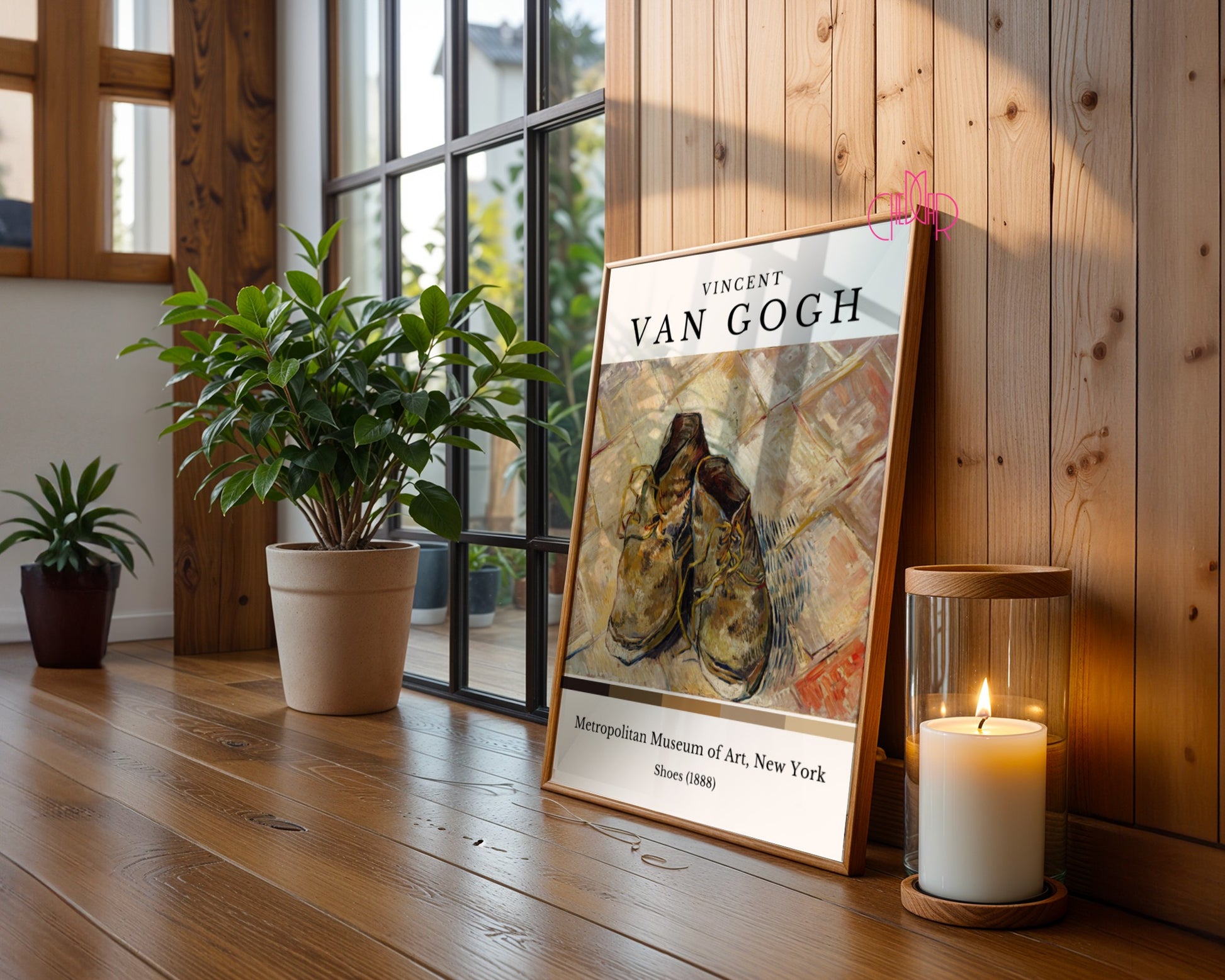 Plakat Vincent Van Gogh Shoes, Buty 1888, Muzeum Sztuki Nowy York