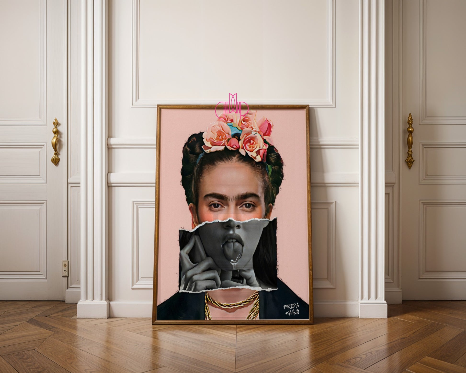 Plakat "Frida Kahlo- portret", awangarda, sztuka współczesna