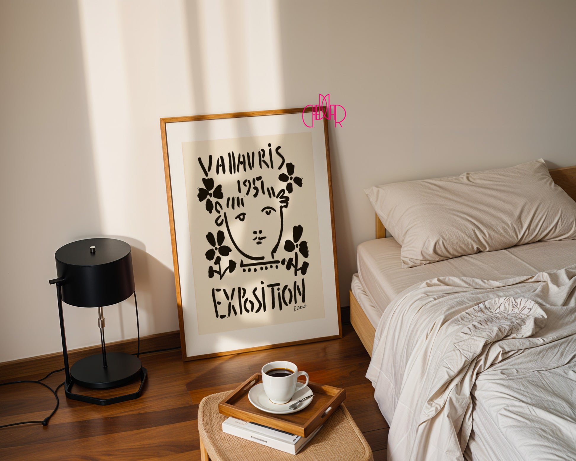 Pablo Picasso – Vallauris Exposition 1951 Floral Sketch