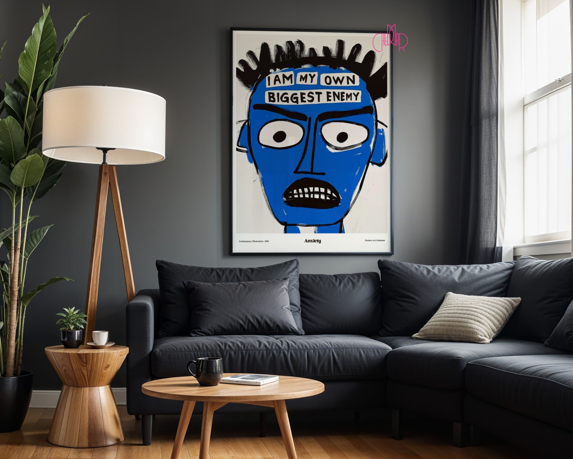 I AM MY OWN BIGGEST ENEMY