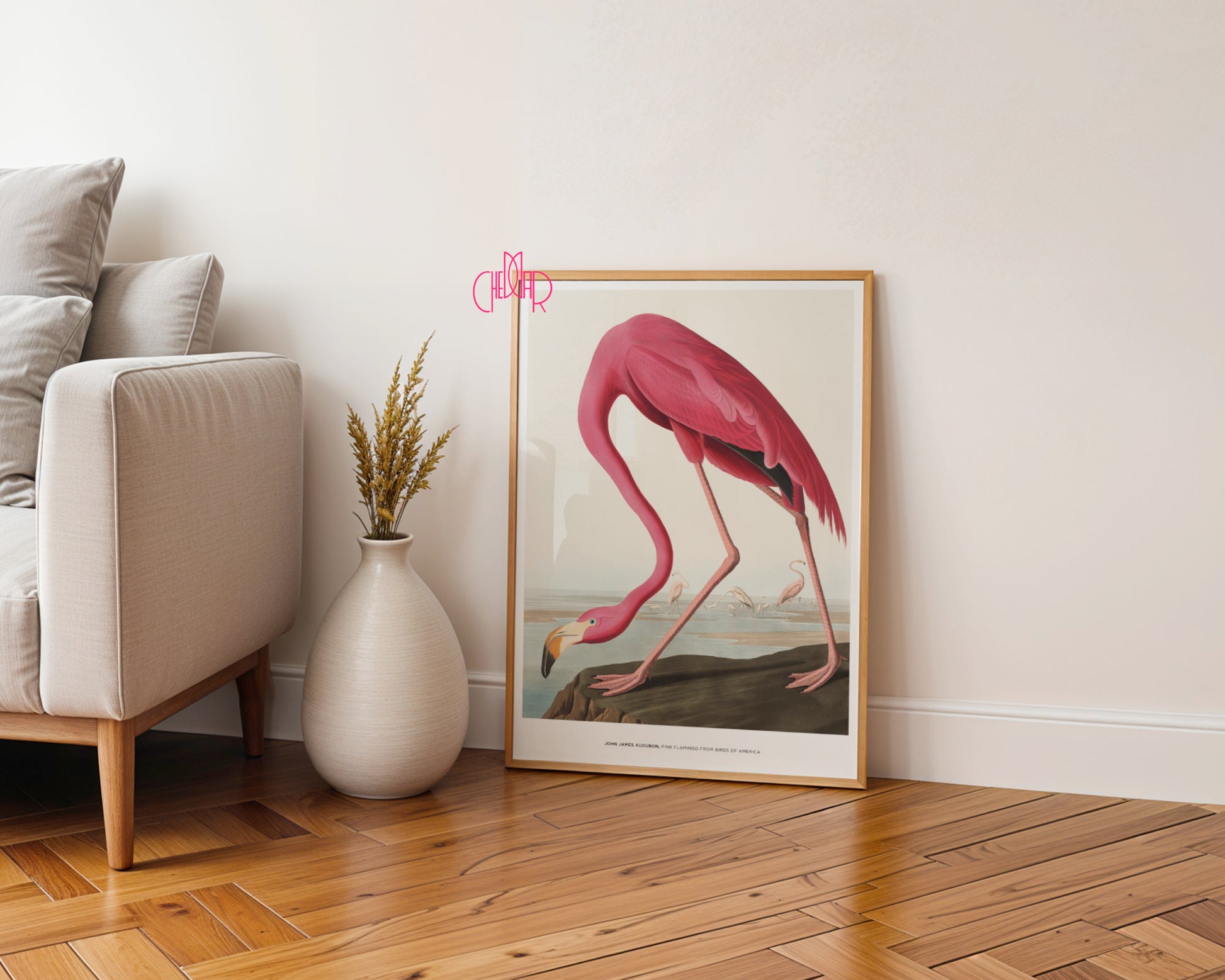 John James Audubon – Flaming Różowy