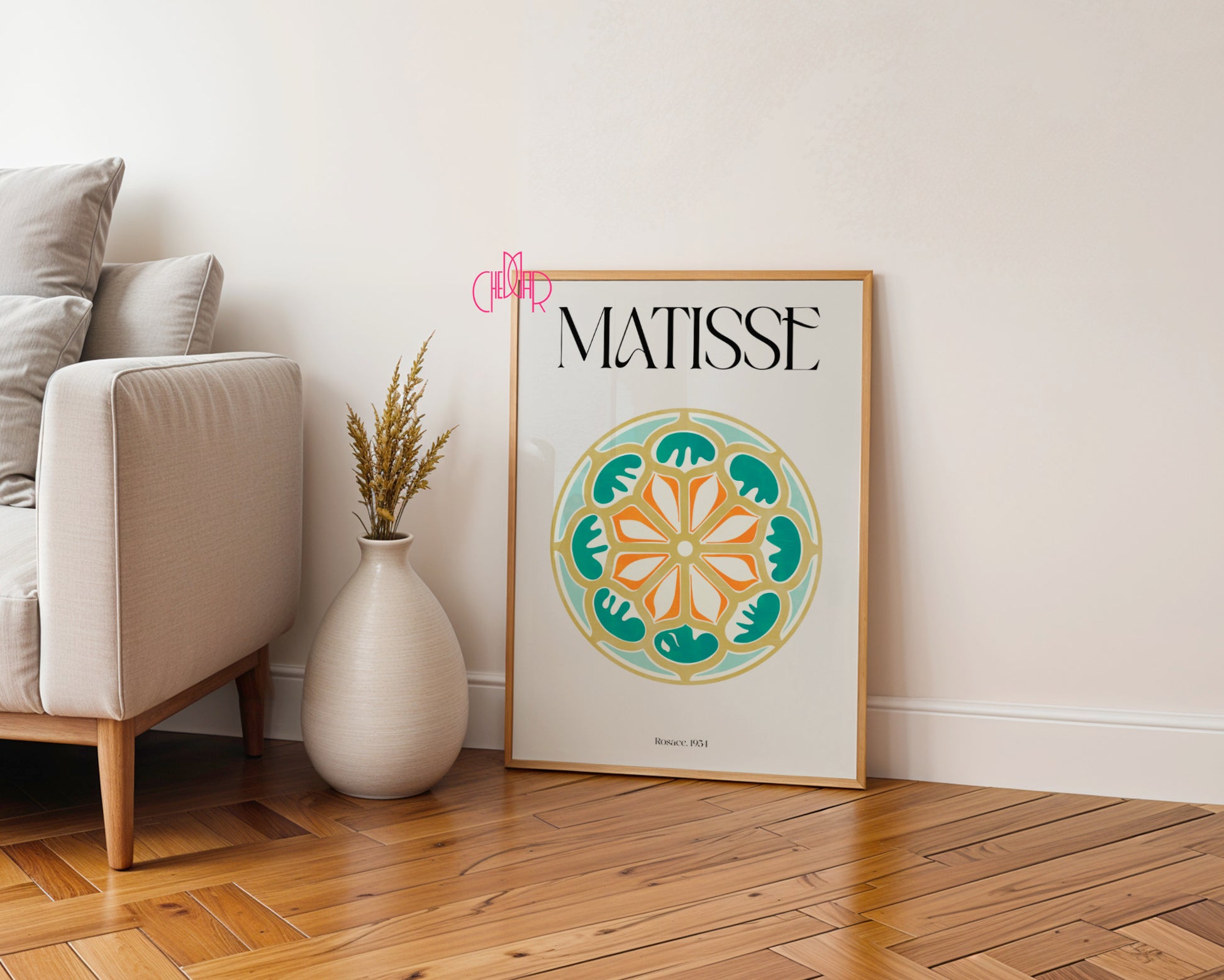 Matisse – Rosace (Różyca) 1954 | Plakat Galeryjny Cut-Out