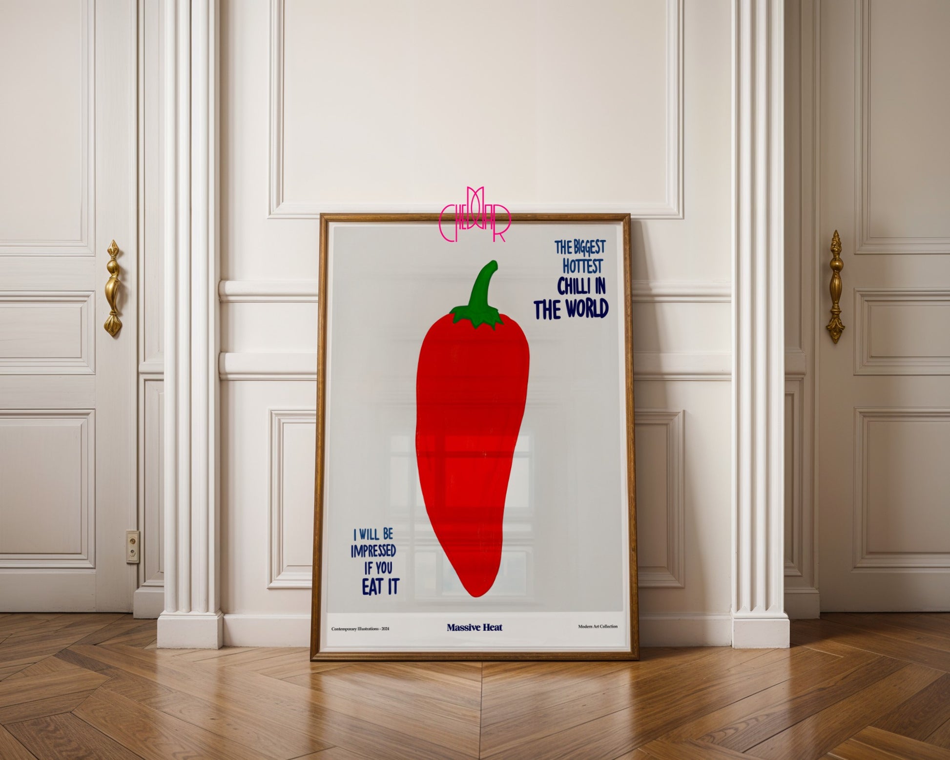 Plakat The Biggest Hottest Chilli in the World, modernizm
