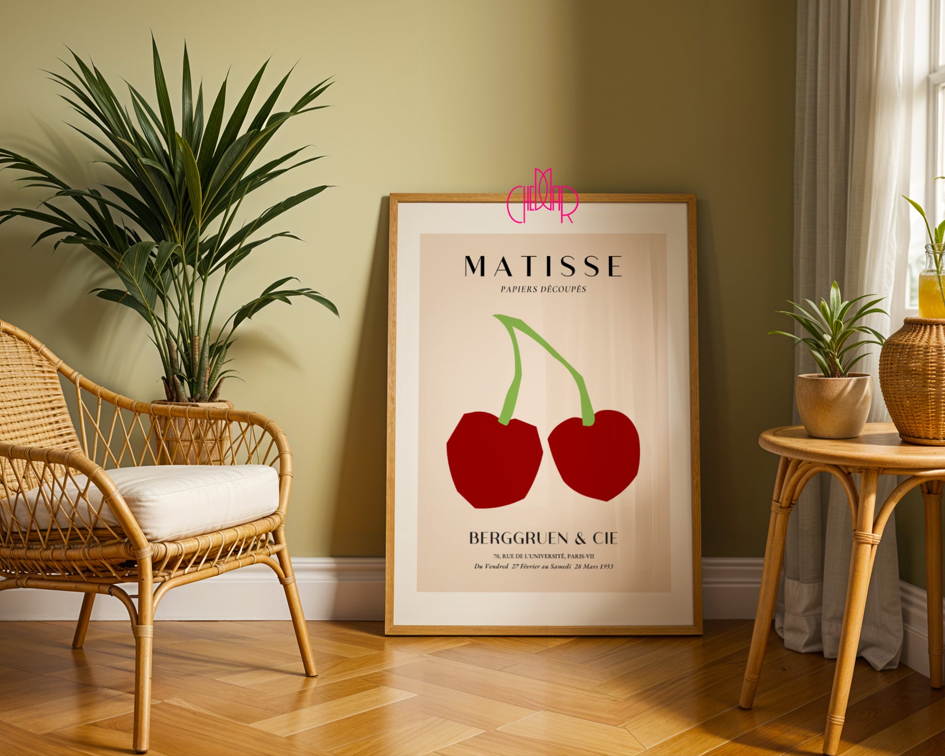 Henri Matisse – The Cherries Exhibition Poster