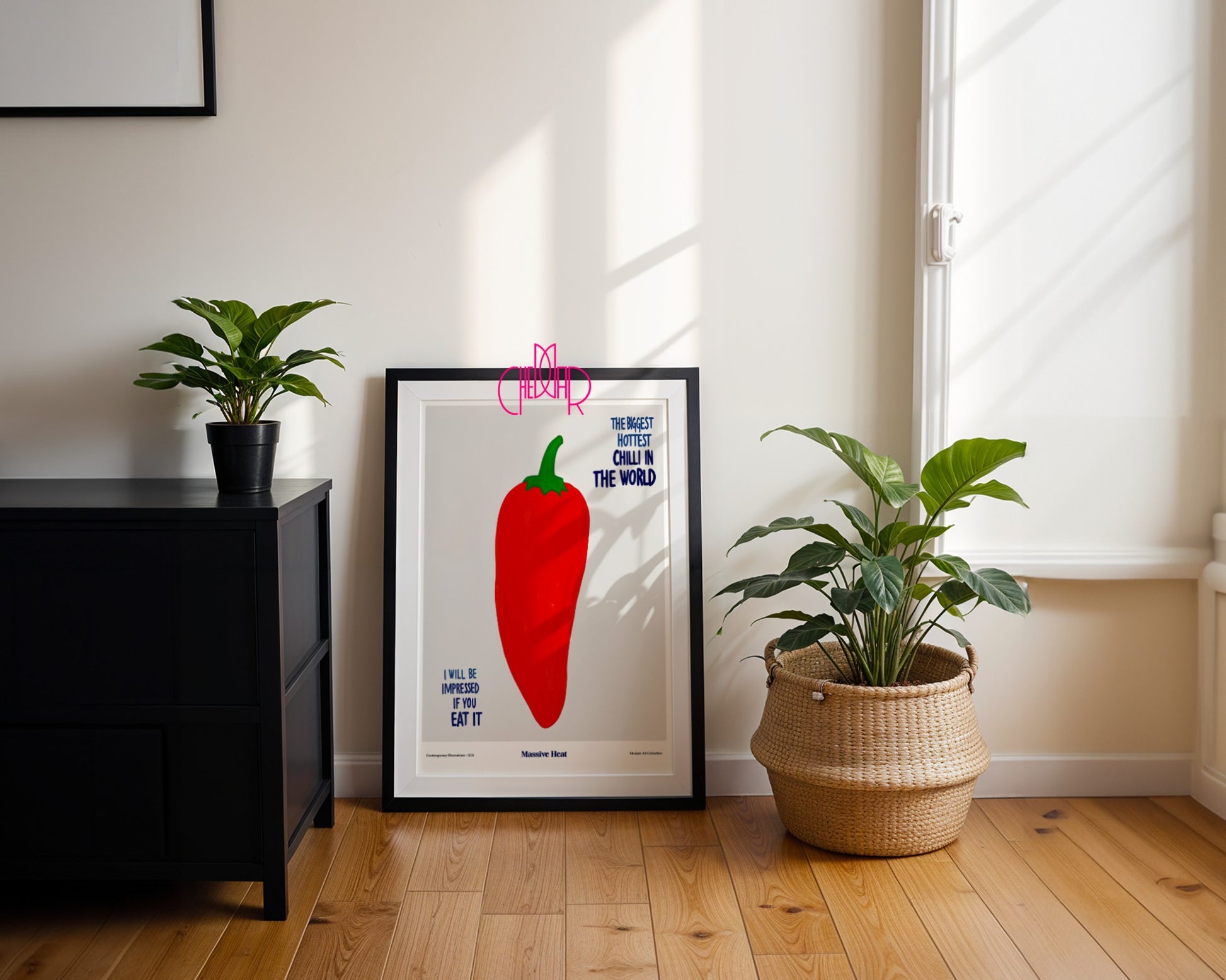Plakat The Biggest Hottest Chilli in the World, modernizm