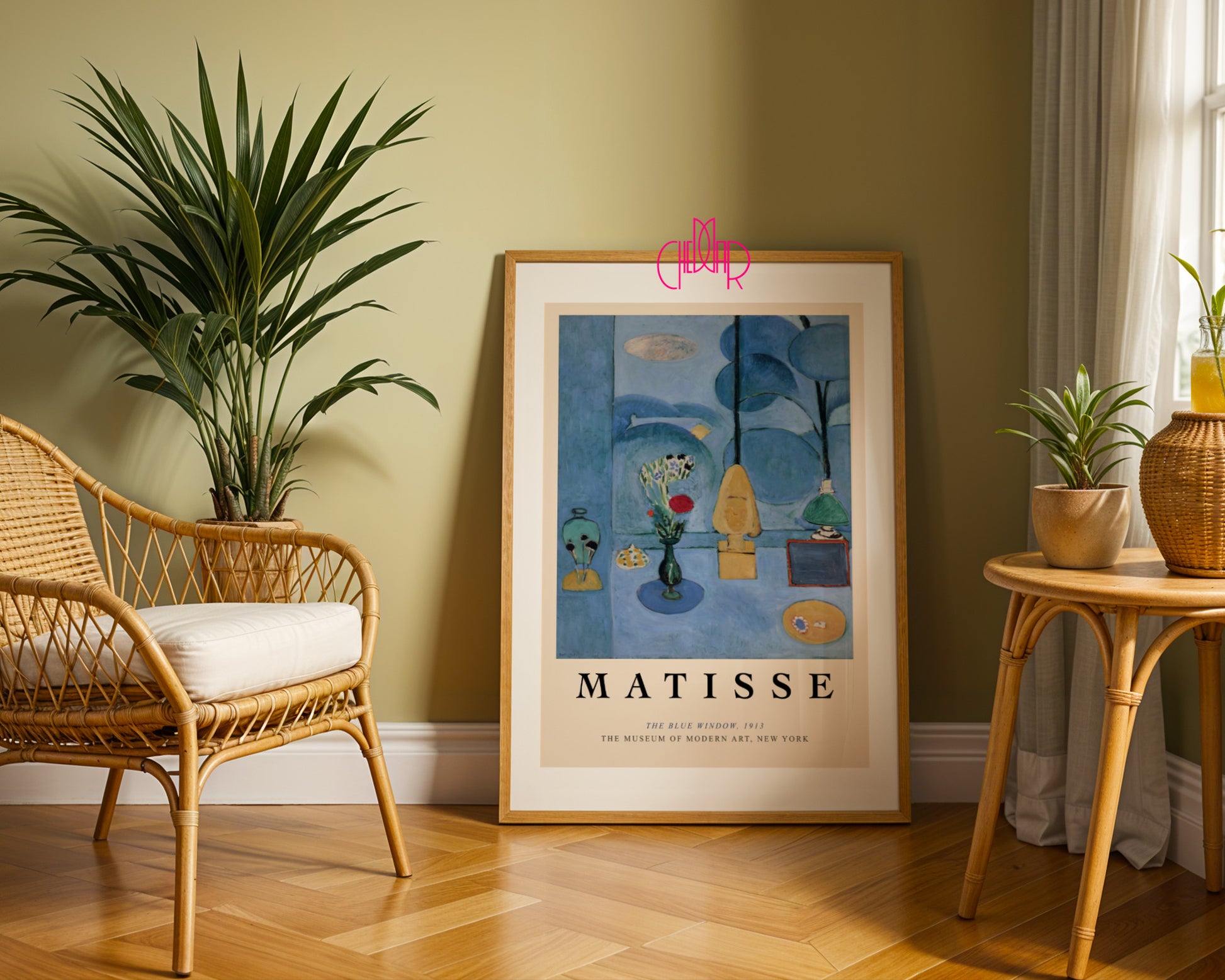 Henri Matisse – The Blue Window: Morning Serenity