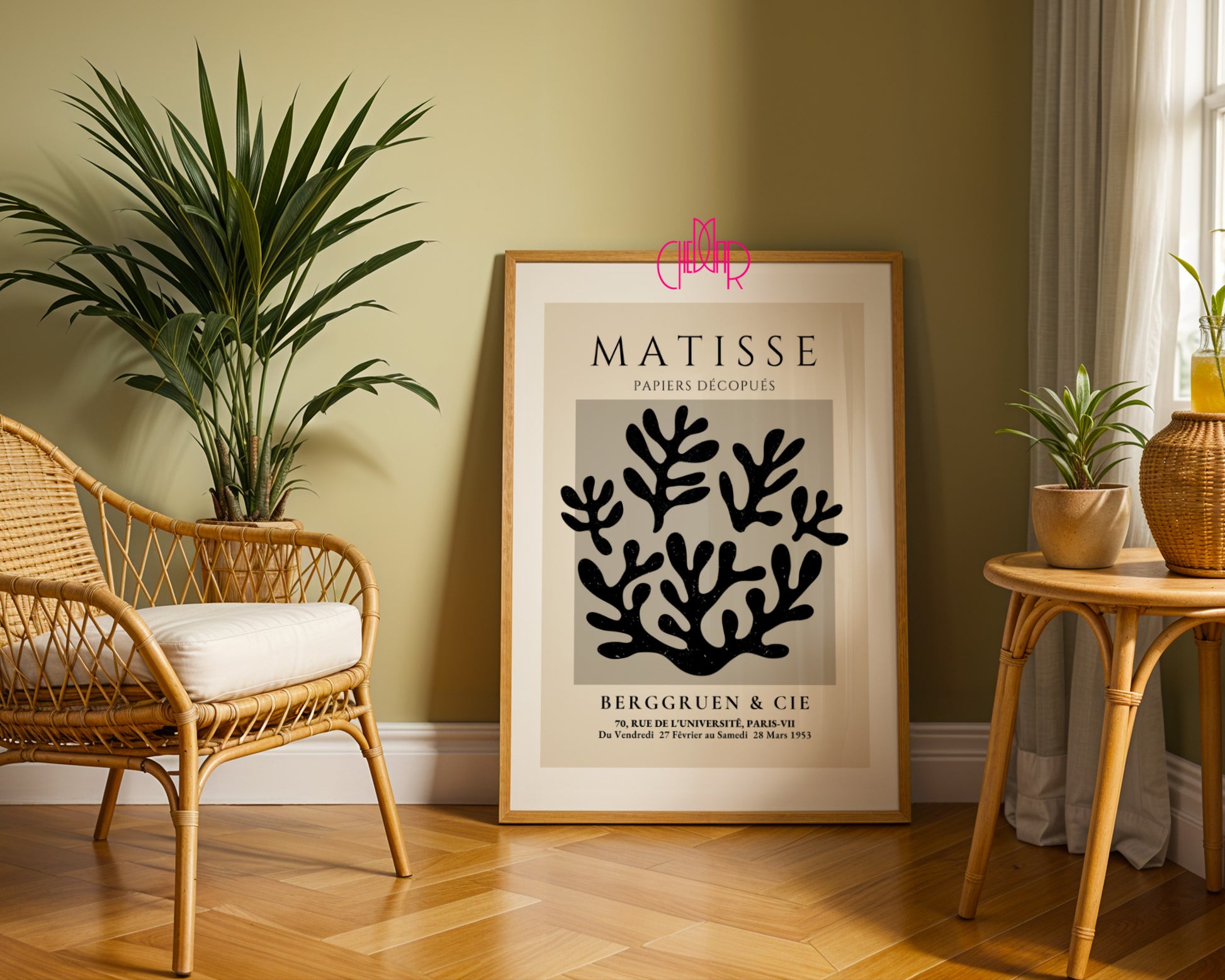 Henri Matisse – Black Algae Composition