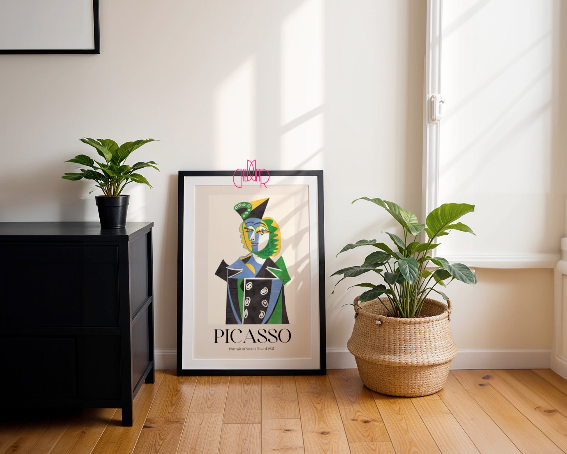 Picasso – Portrait of Nusch Éluard 1937 | Plakat Galeryjny Fauve Kubistyczna wibracja barw i poetycka dusza