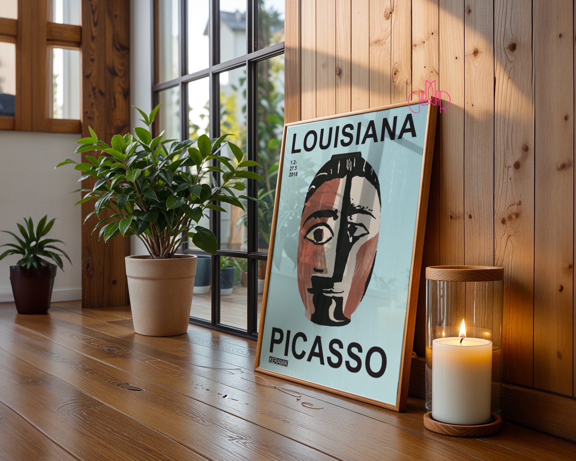 Pablo Picasso – Louisiana Keramik Exhibition Poster