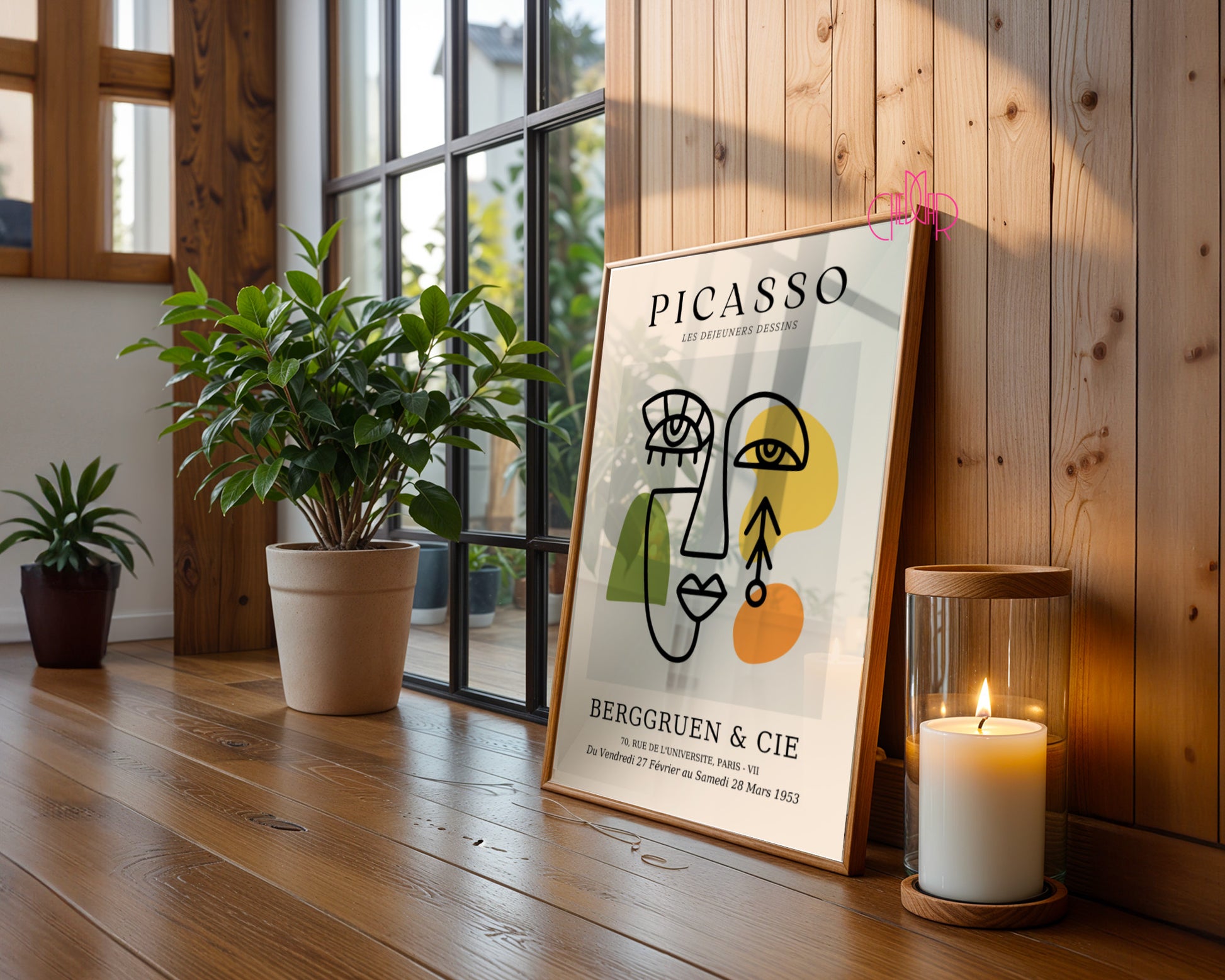 Pablo Picasso – Berggruen & Cie Abstract Multi-Color Face