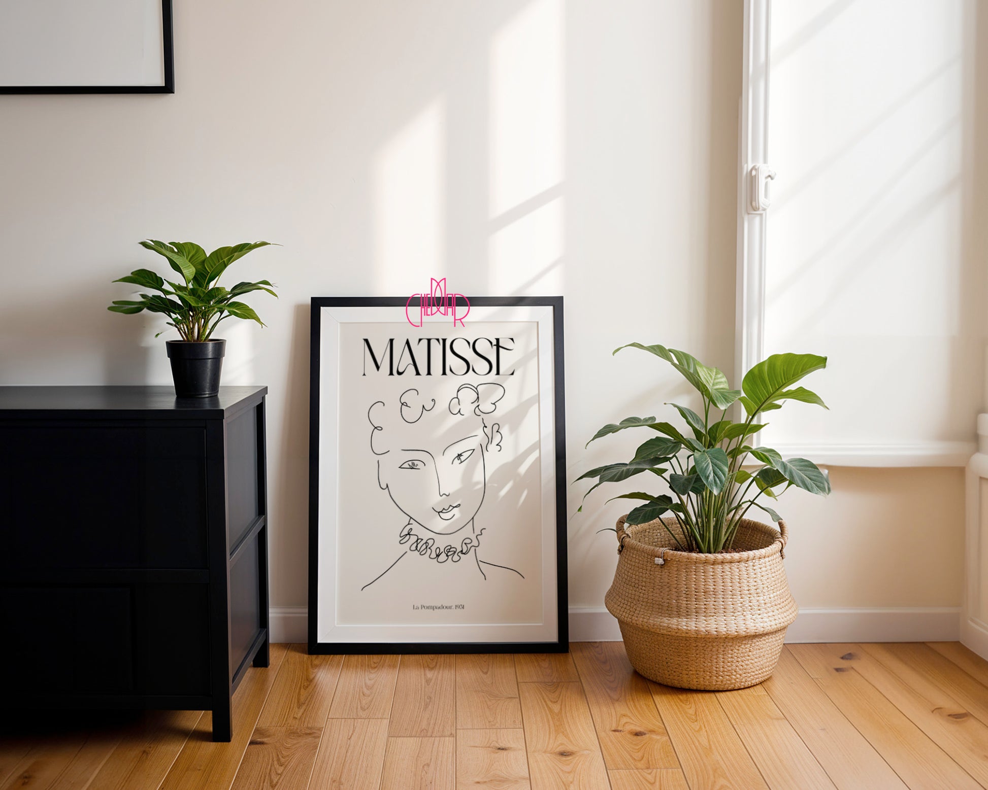 Matisse – La Pompadour 1951 | Plakat Galeryjny Line Art
