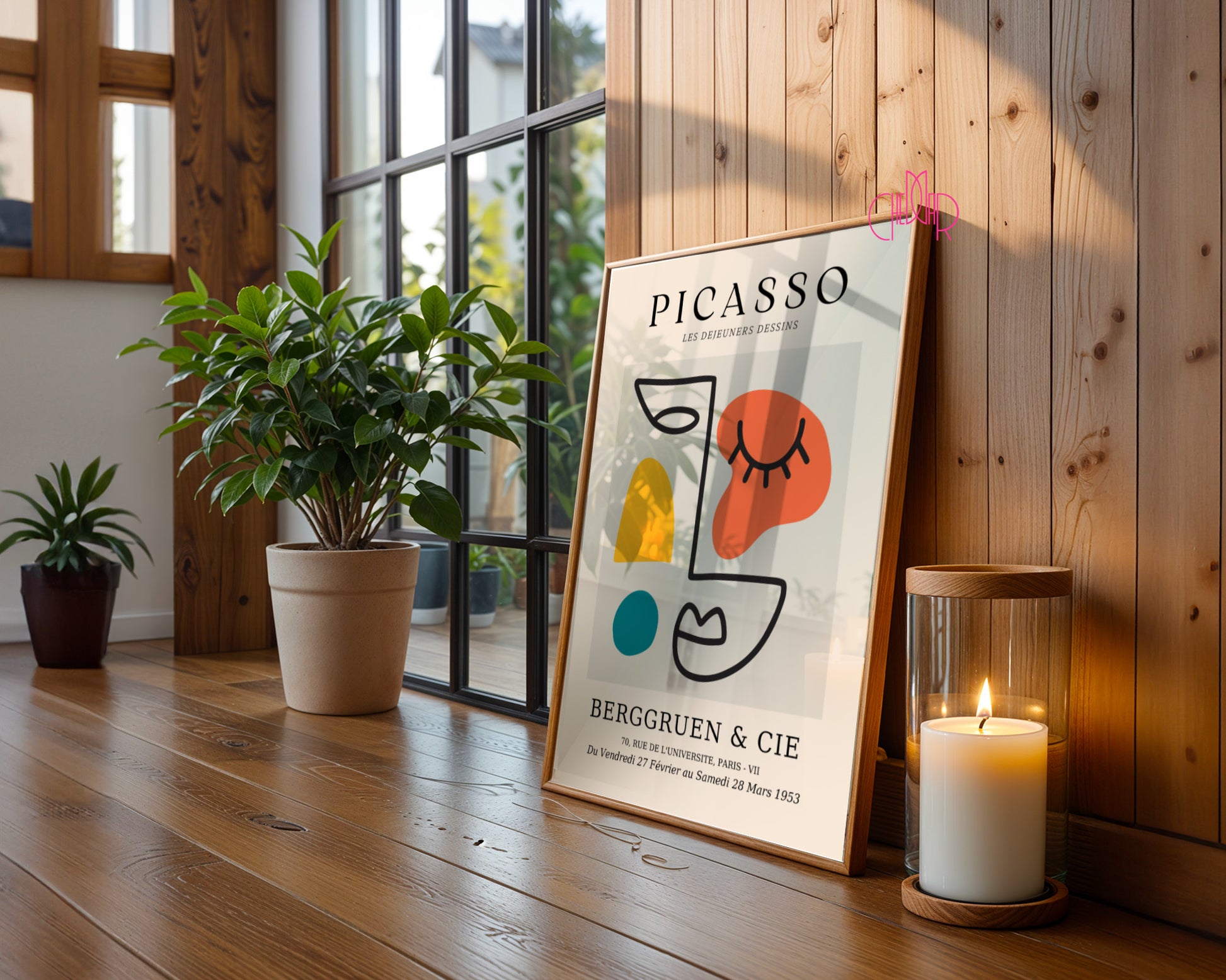 Pablo Picasso – Berggruen & Cie Geometric Muse Sketch