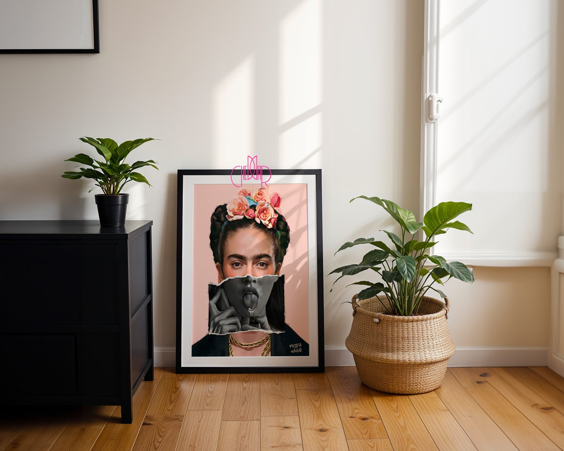 Plakat "Frida Kahlo- portret", awangarda, sztuka współczesna