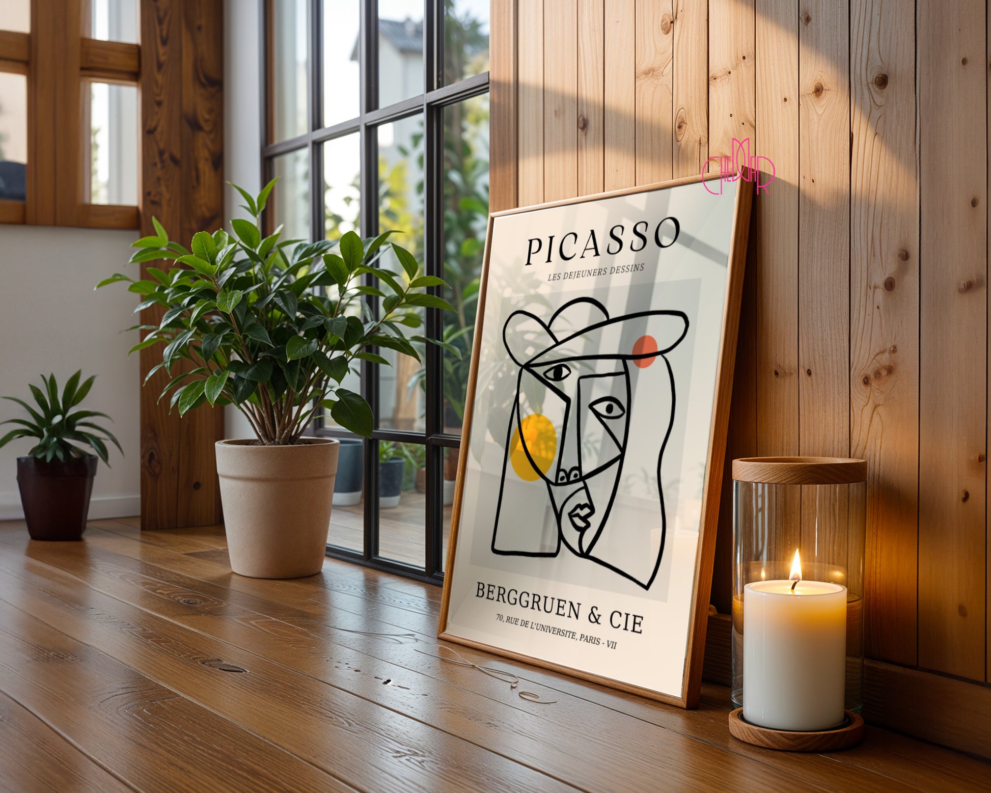 Pablo Picasso – Berggruen & Cie Abstract Cubist Face