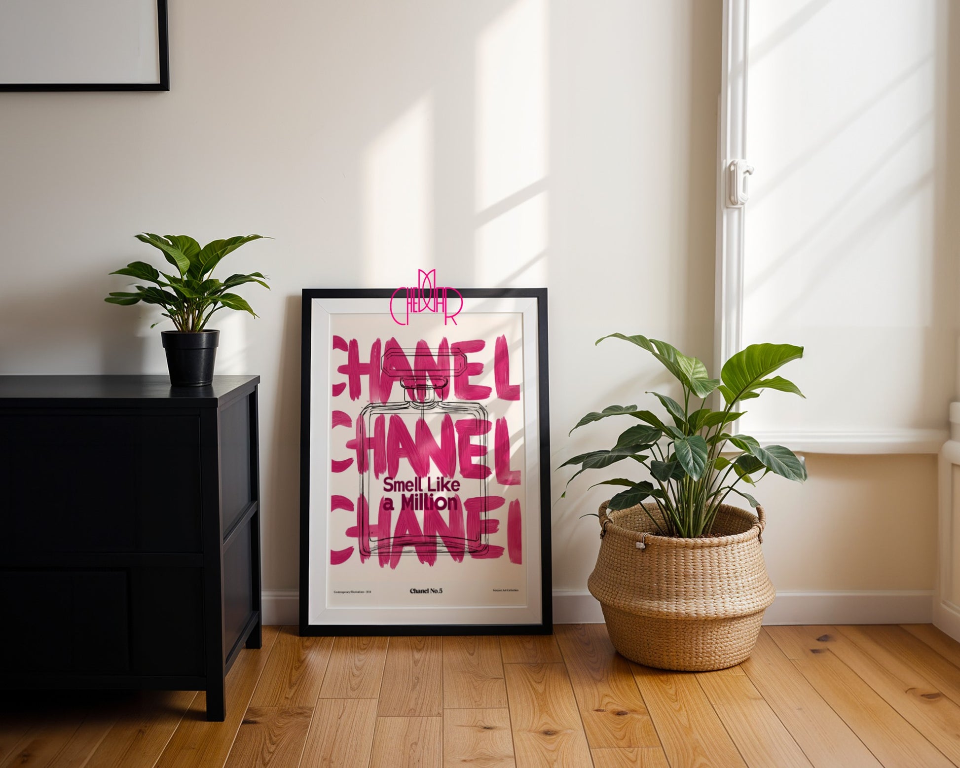 Plakat no.5, Chanel, Small lika a Million, humorystyczny