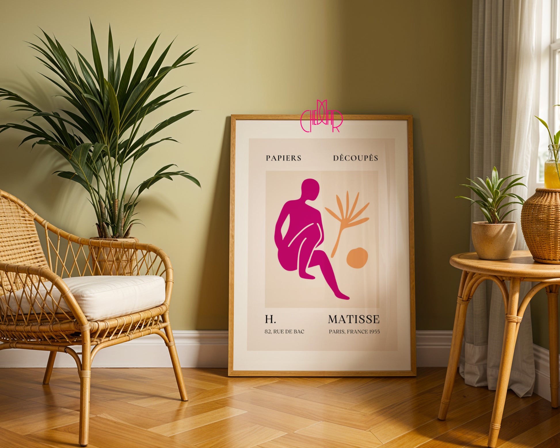 Henri Matisse – Pink Algae: Abstract Nature