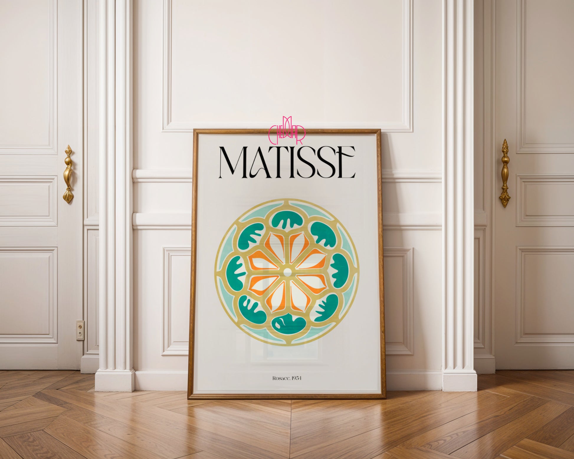 Matisse – Rosace (Różyca) 1954 | Plakat Galeryjny Cut-Out