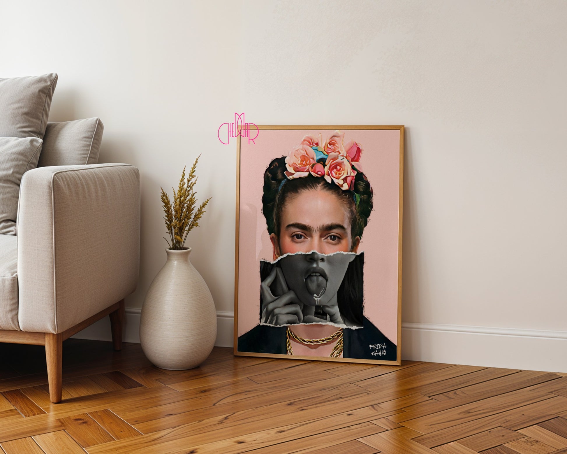 Plakat "Frida Kahlo- portret", awangarda, sztuka współczesna