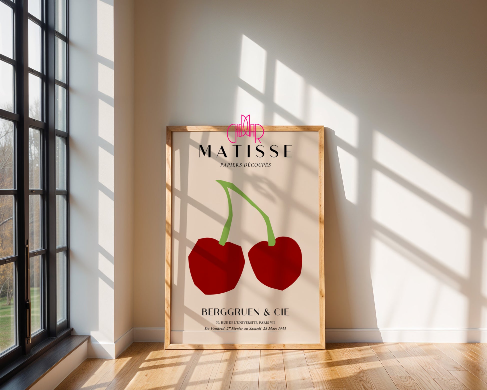 Henri Matisse – The Cherries Exhibition Poster