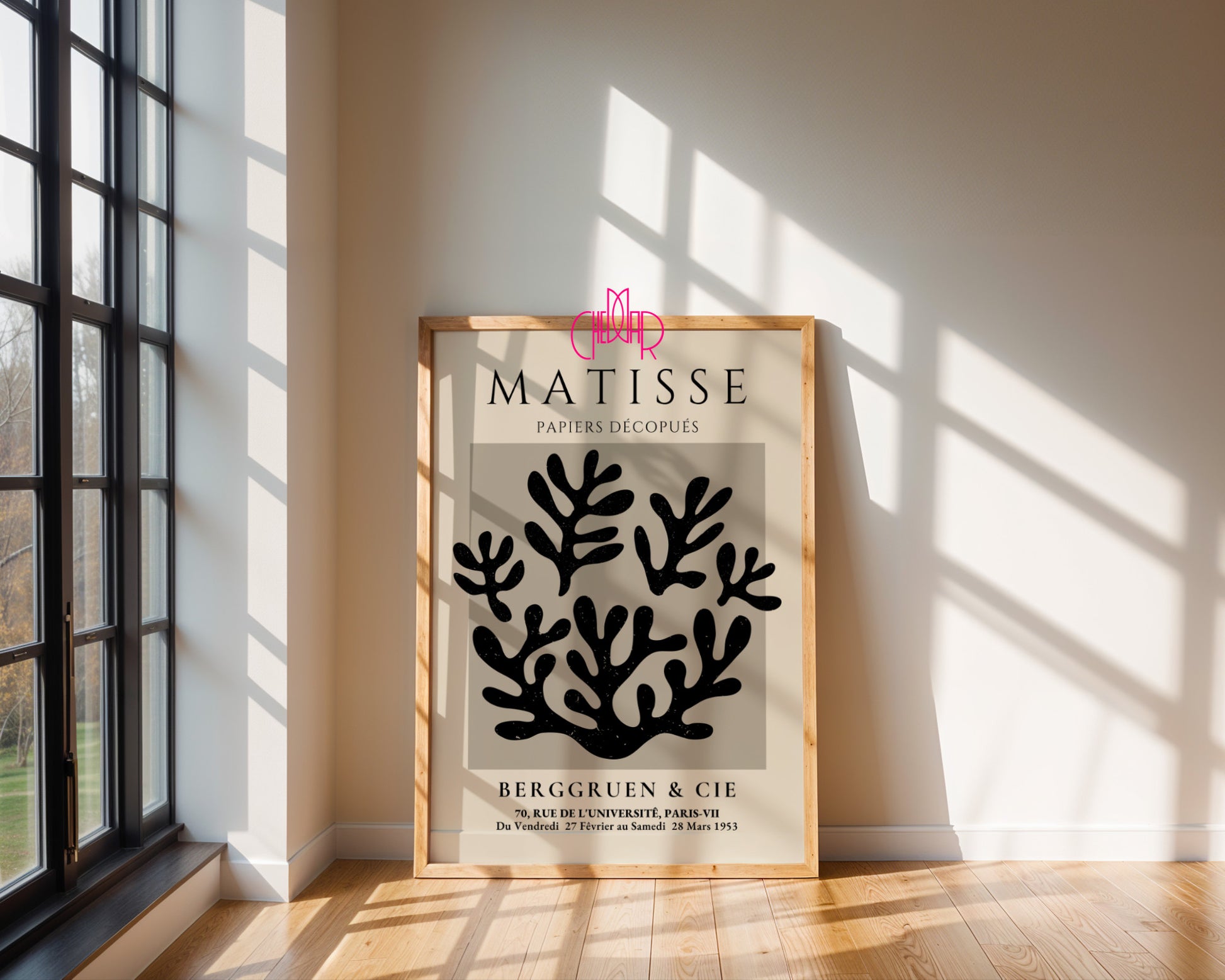 Henri Matisse – Black Algae Composition