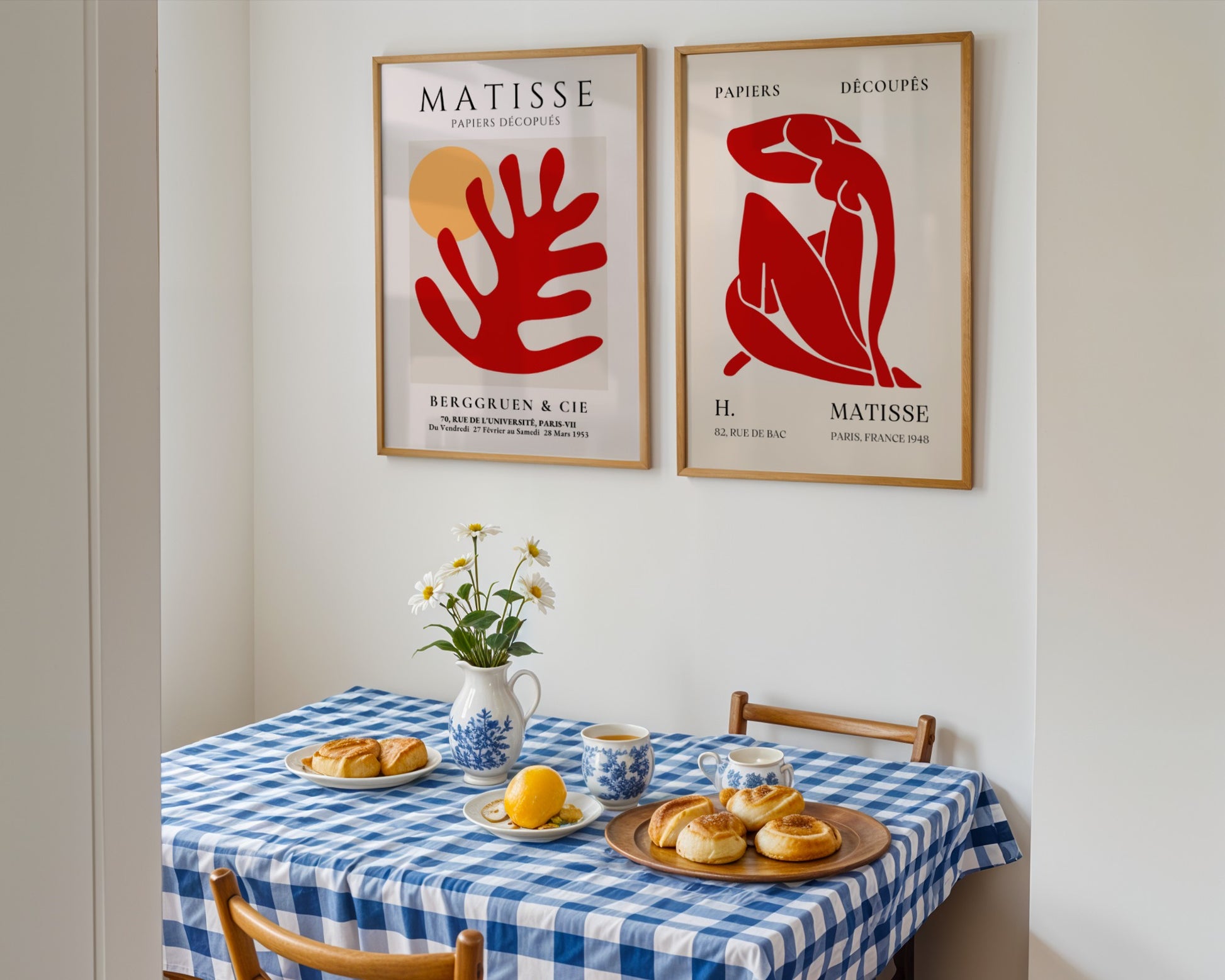 Plakat zestaw Henri Matisse Wycinki Papieru, Paryż, Francja