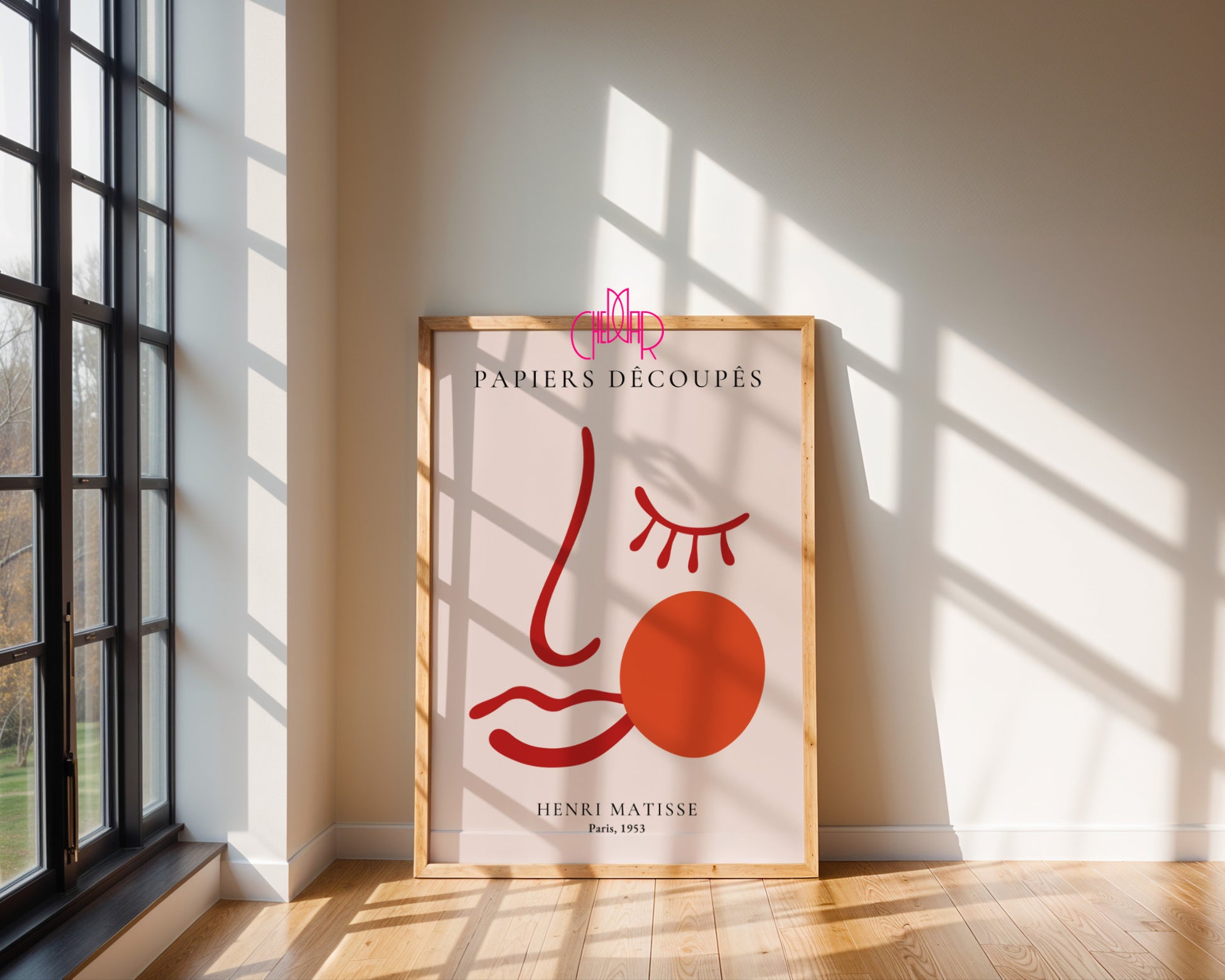 Henri Matisse – Portrait (Twarz) Papiers Découpés