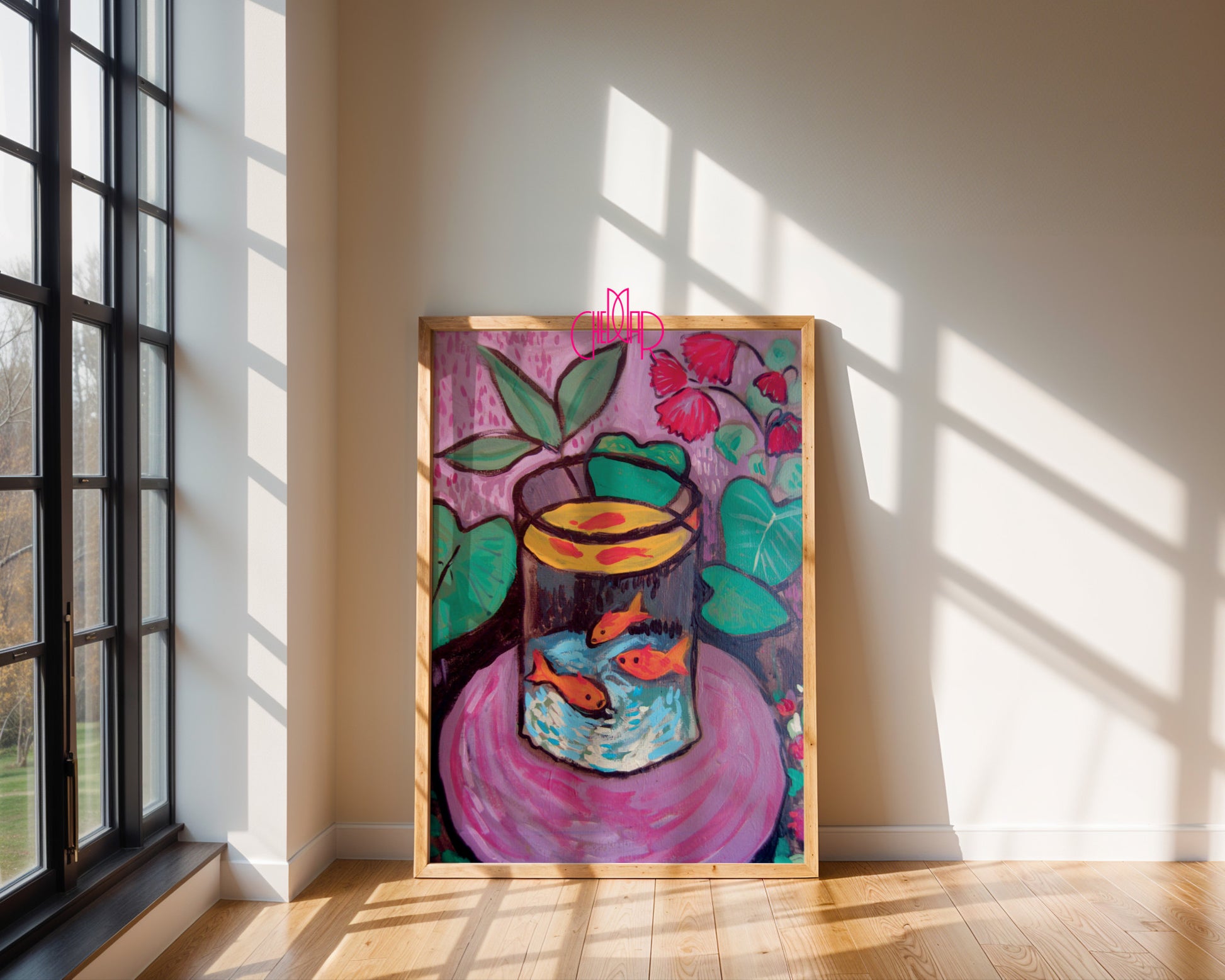 Henri Matisse – Goldfish: Fauvist Harmony